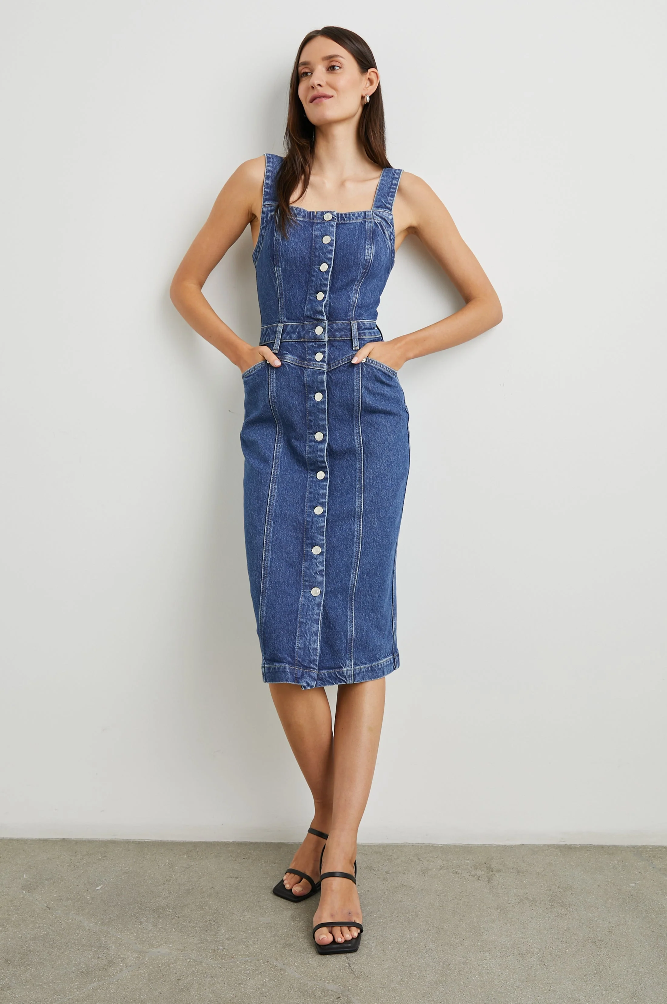 MALIBU DRESS - MAZARINE - Image 4