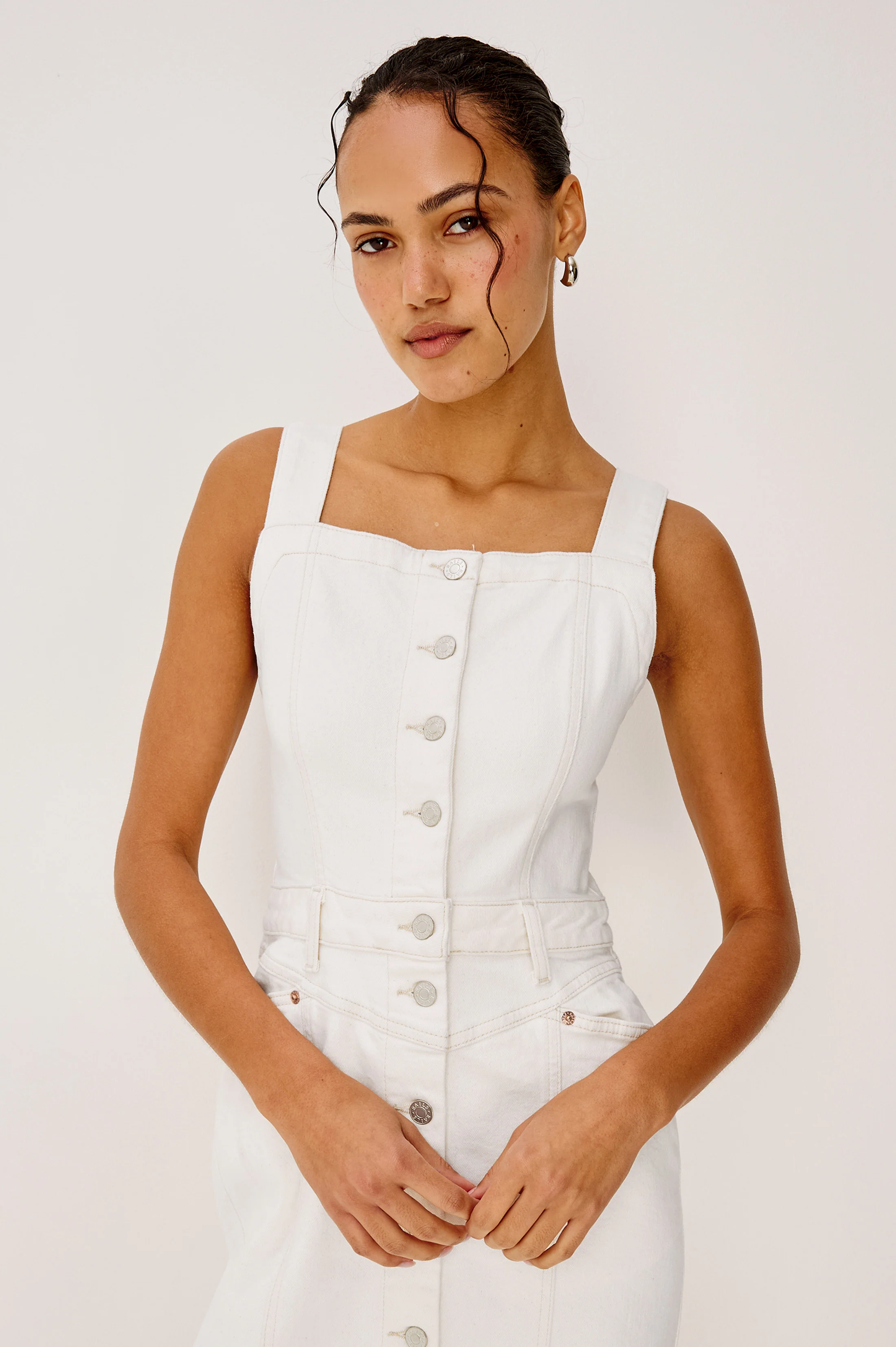 MALIBU DRESS - VINTAGE ECRU - Image 3