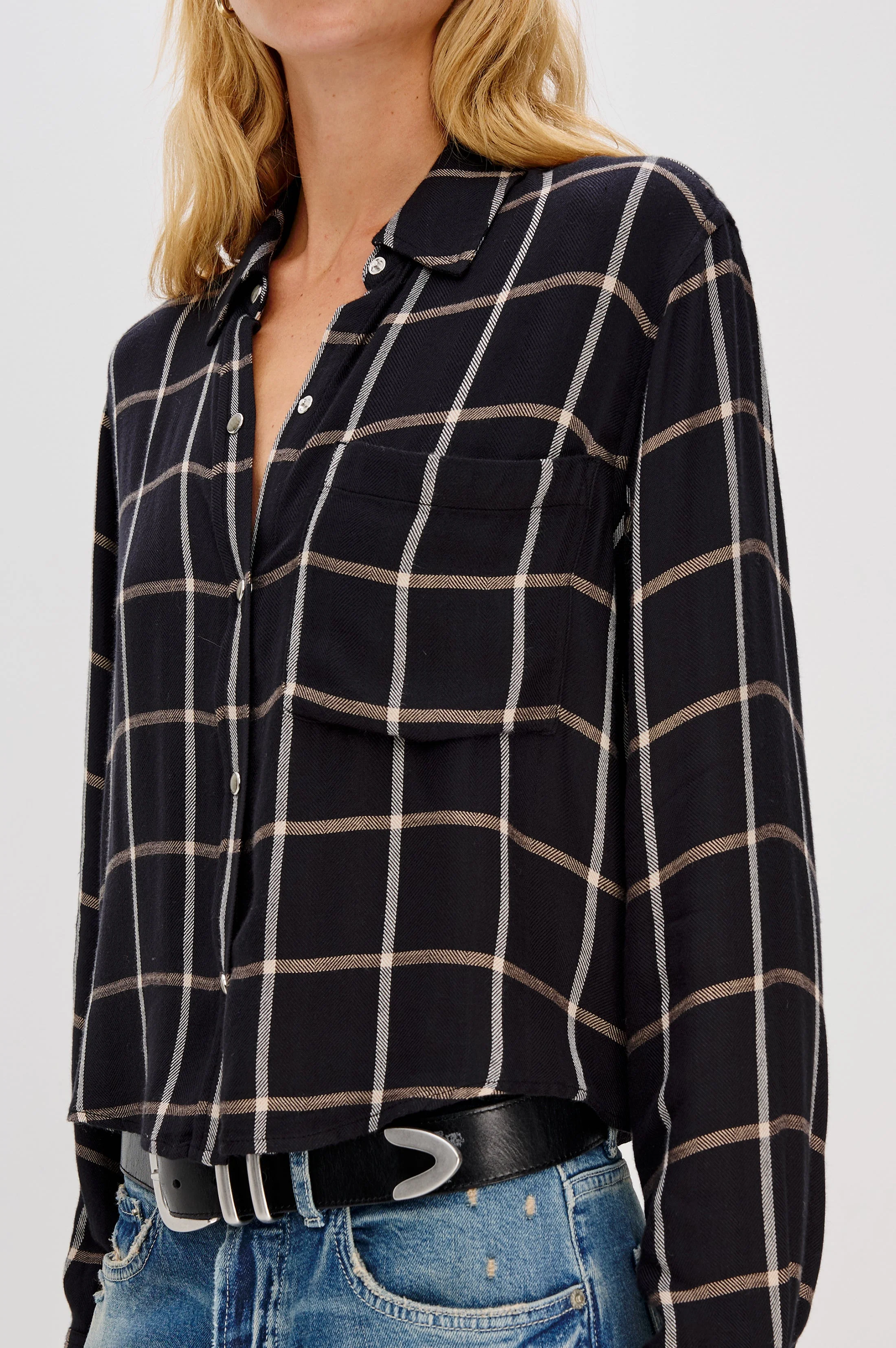 MALIN SHIRT - ONYX SAND BIRCH - Image 2
