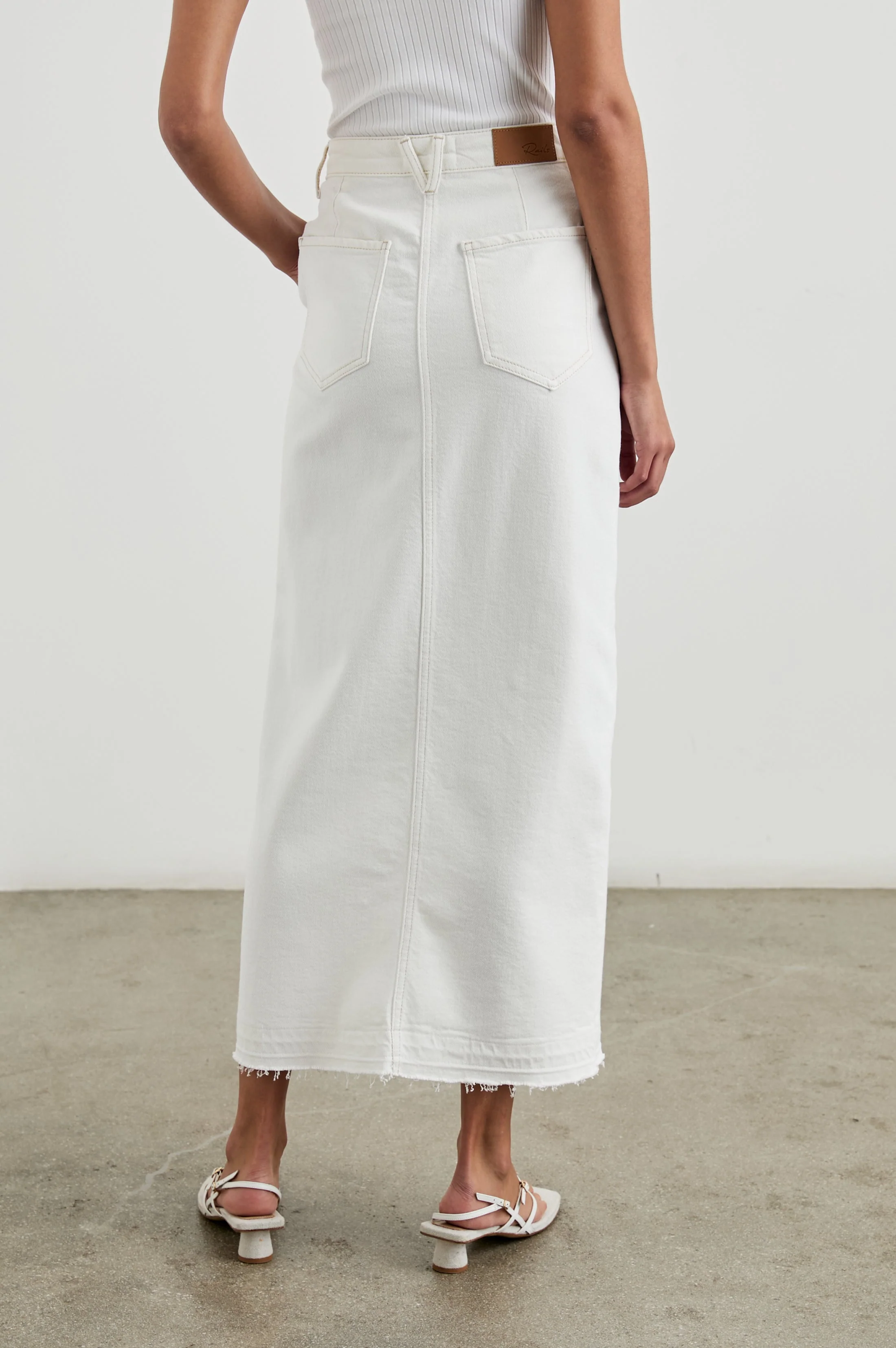 MANHATTAN SKIRT - ECRU - Image 6