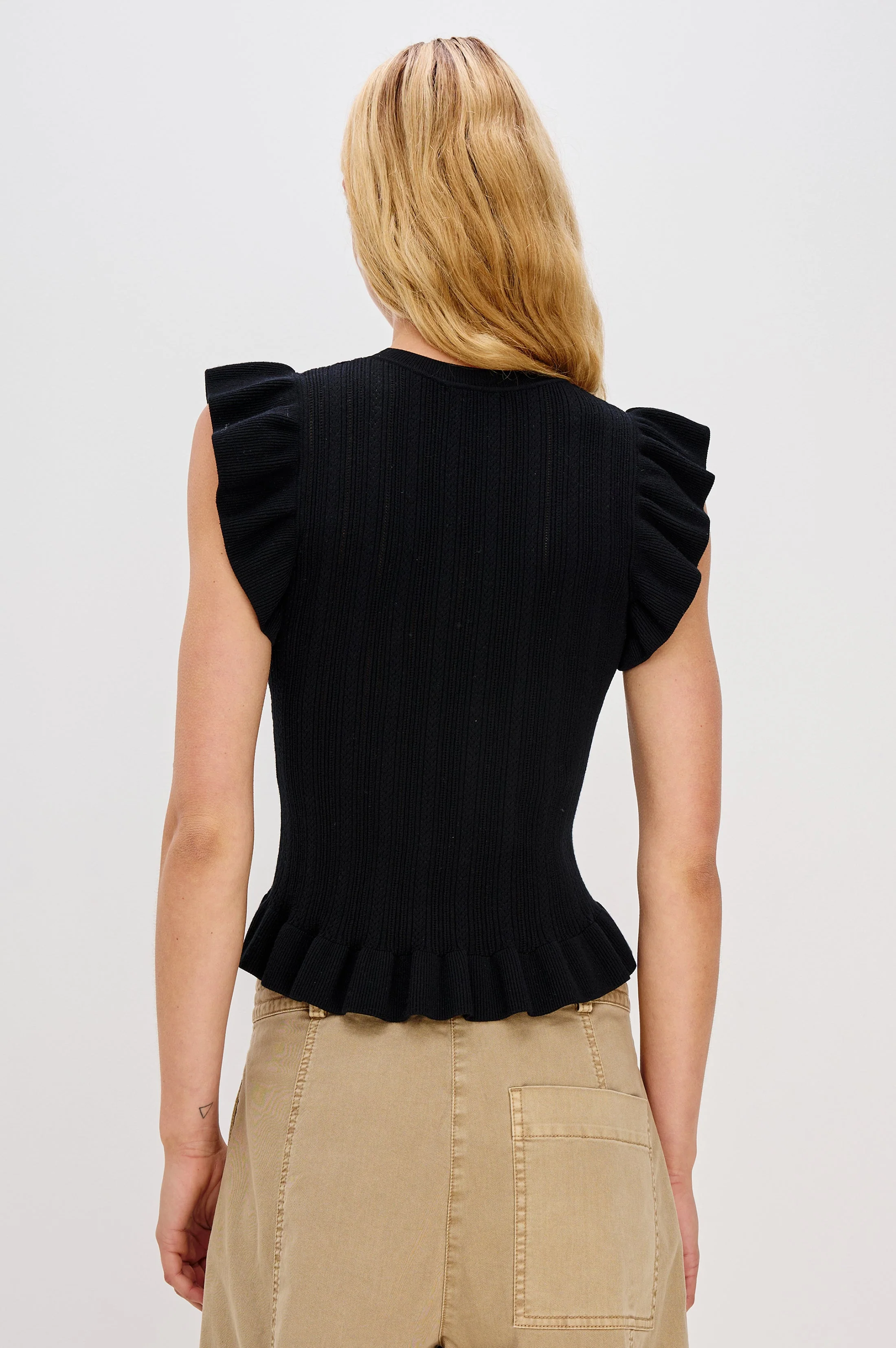 MARCI SWEATER - BLACK - Image 5