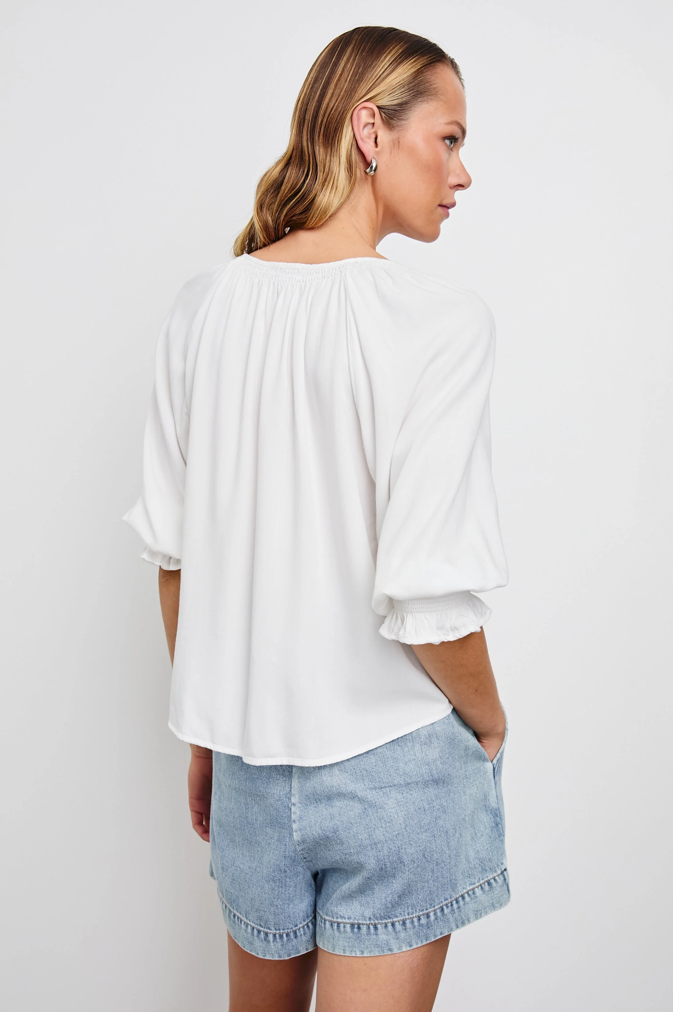 MARIAH SHIRT - PEARL - Image 5
