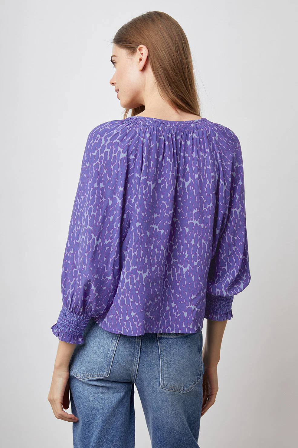 MARIAH TOP - STATIC LEOPARD - Image 4