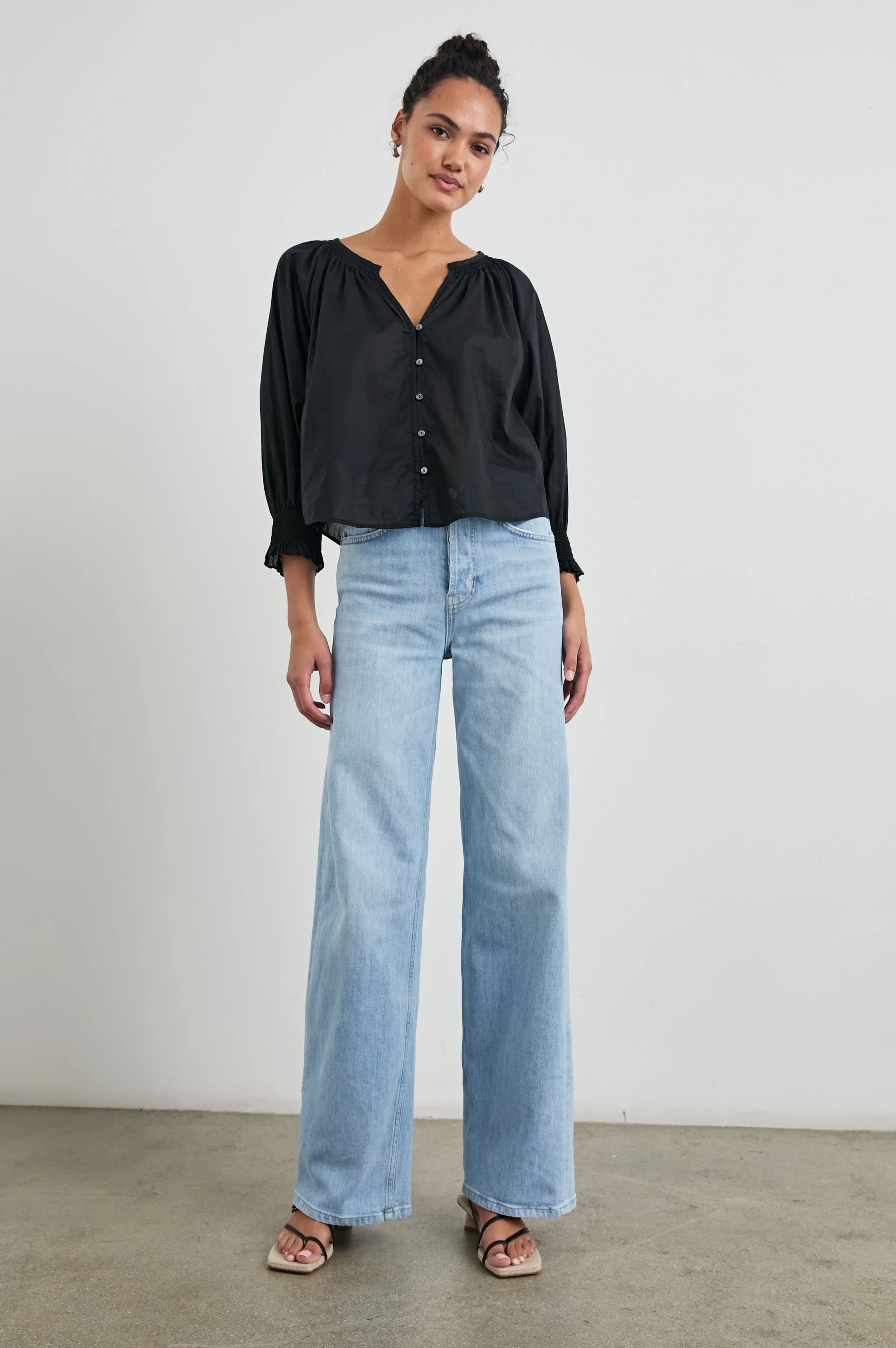 MARIAH TOP - TRUE BLACK - Image 3