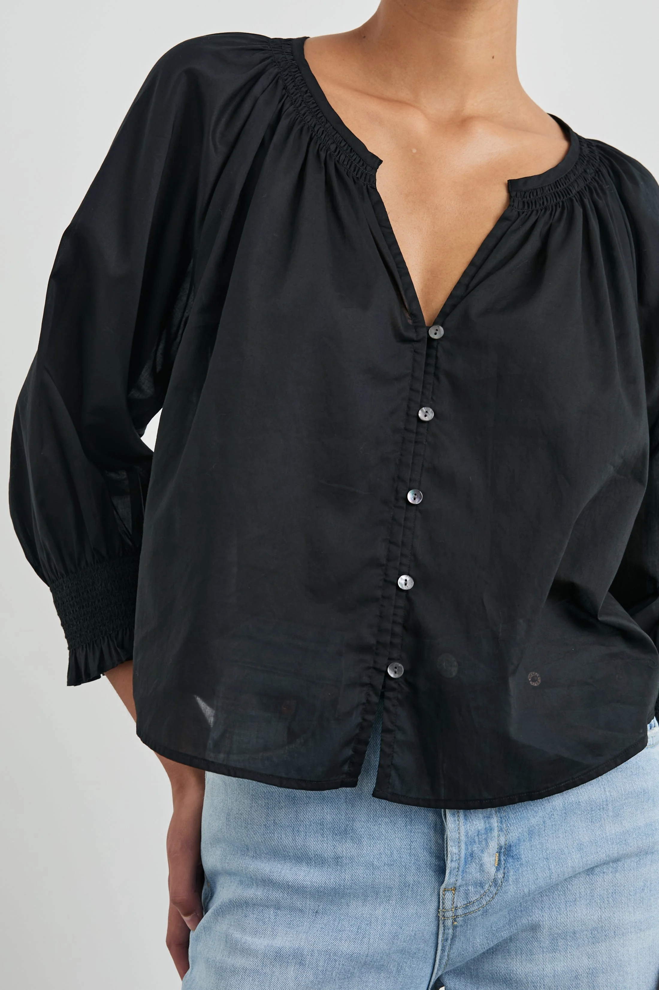 MARIAH TOP - TRUE BLACK - Image 6