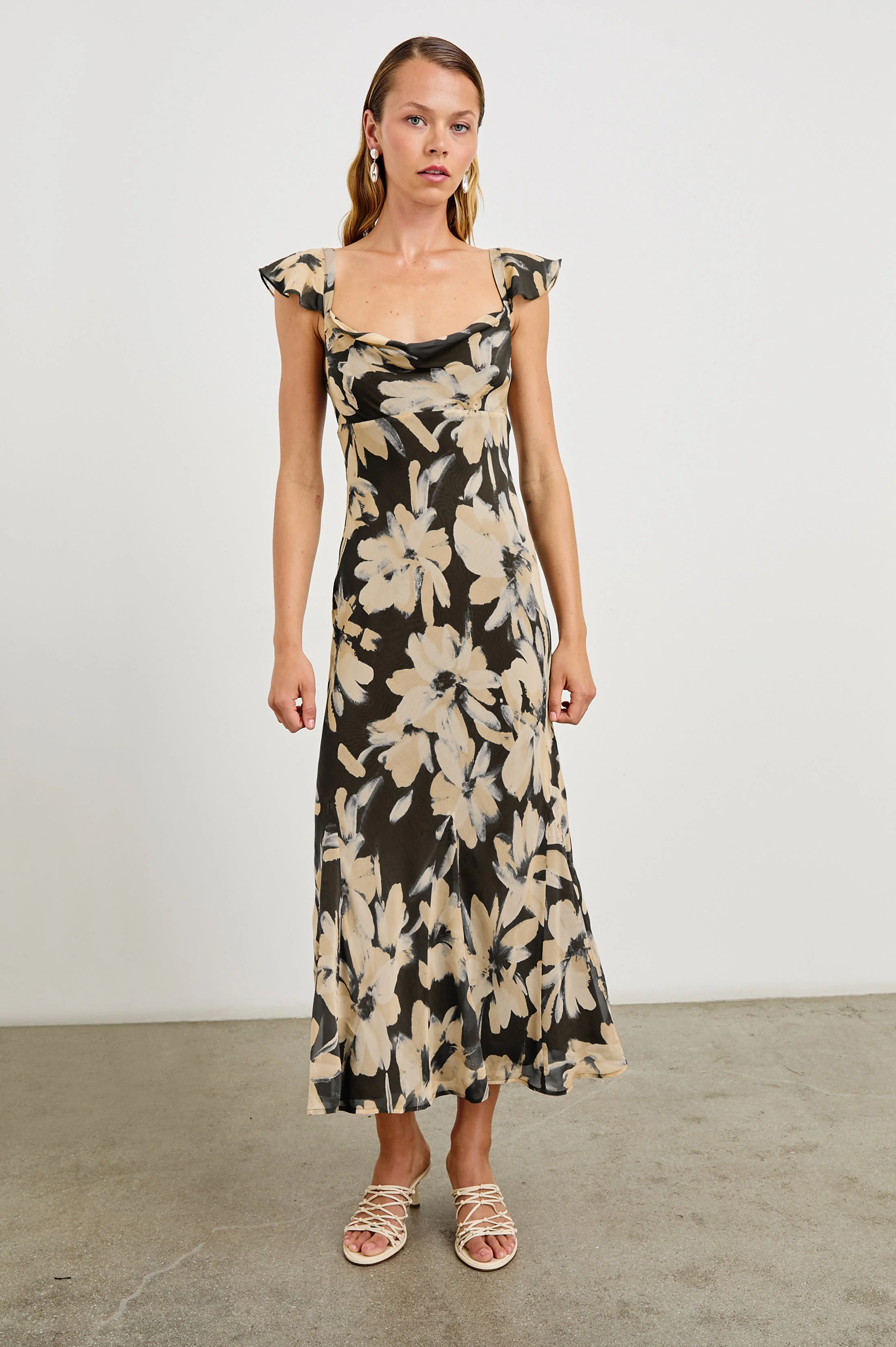 MARIGOLD DRESS - CHARCOAL LILY - Image 5