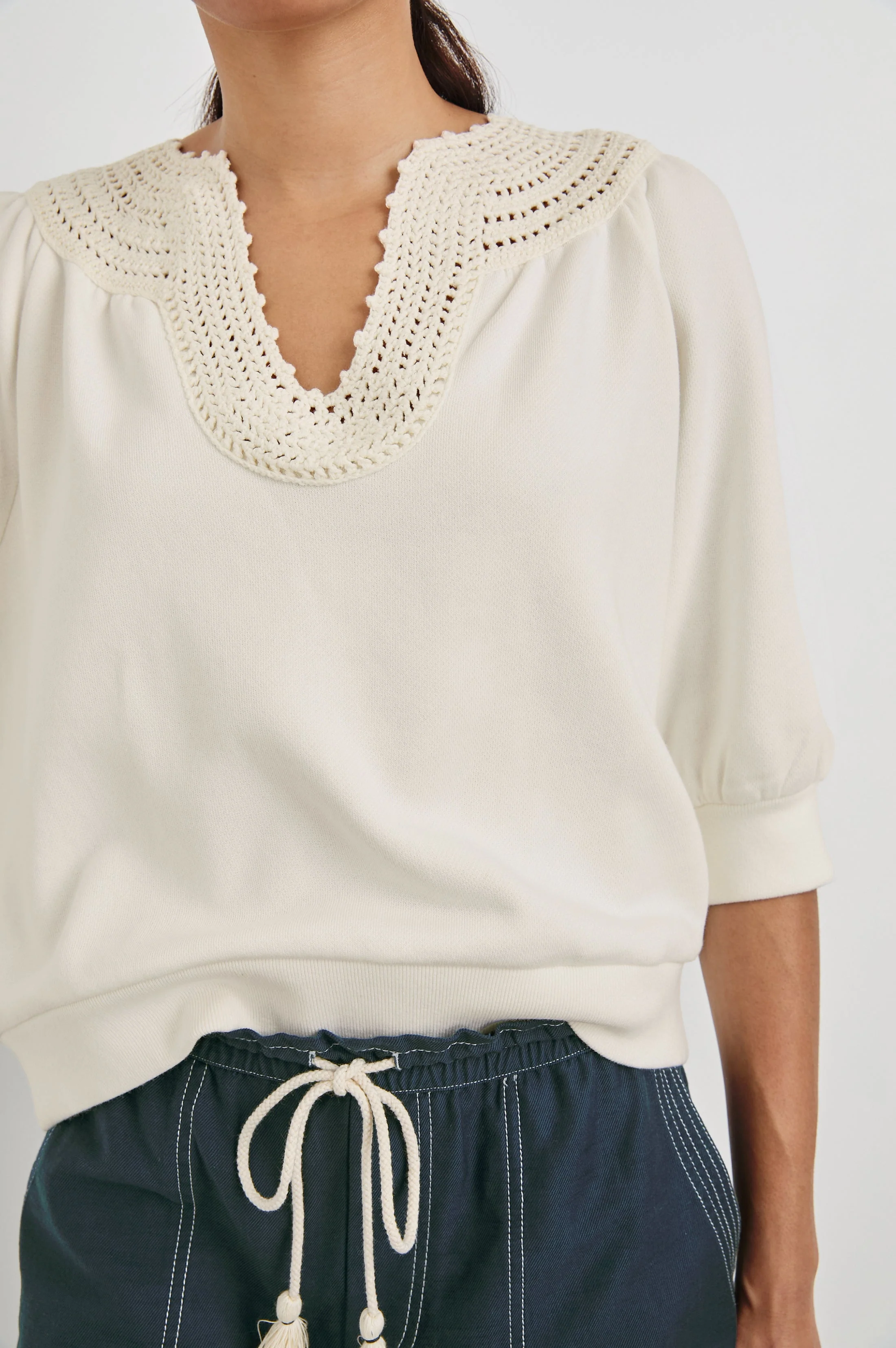MARIPOSA TOP - IVORY - Image 2