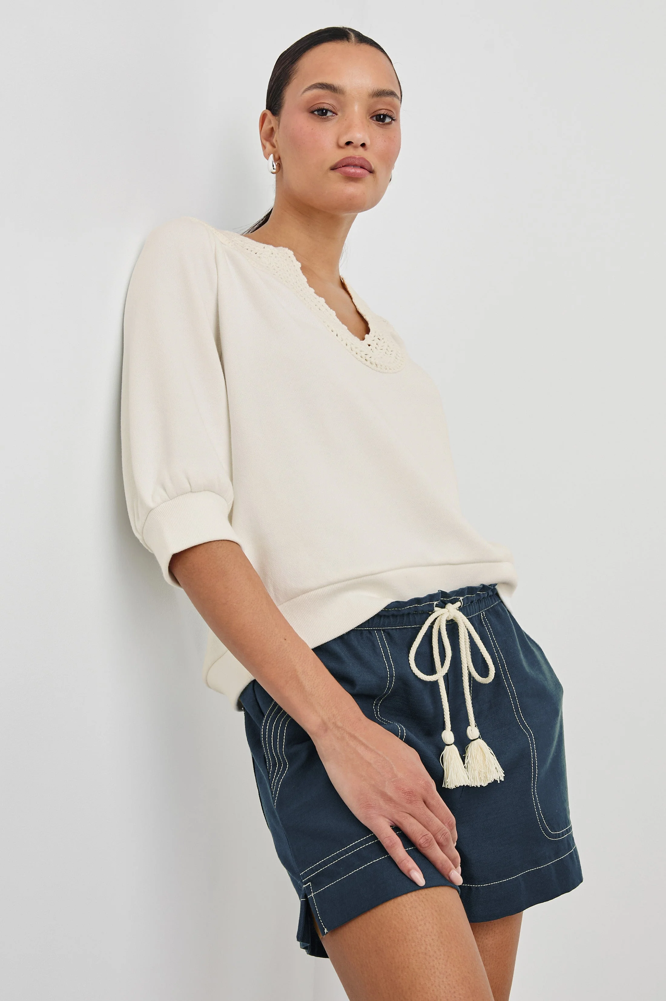 MARIPOSA TOP - IVORY - Image 3