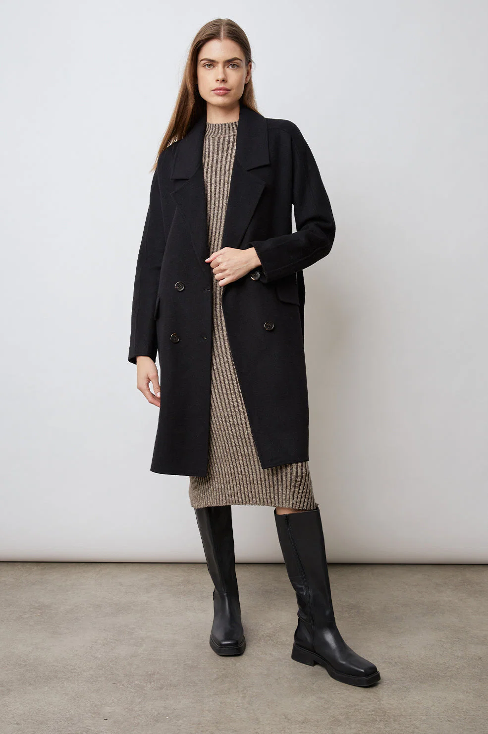 MARTA COAT - BLACK - Image 3