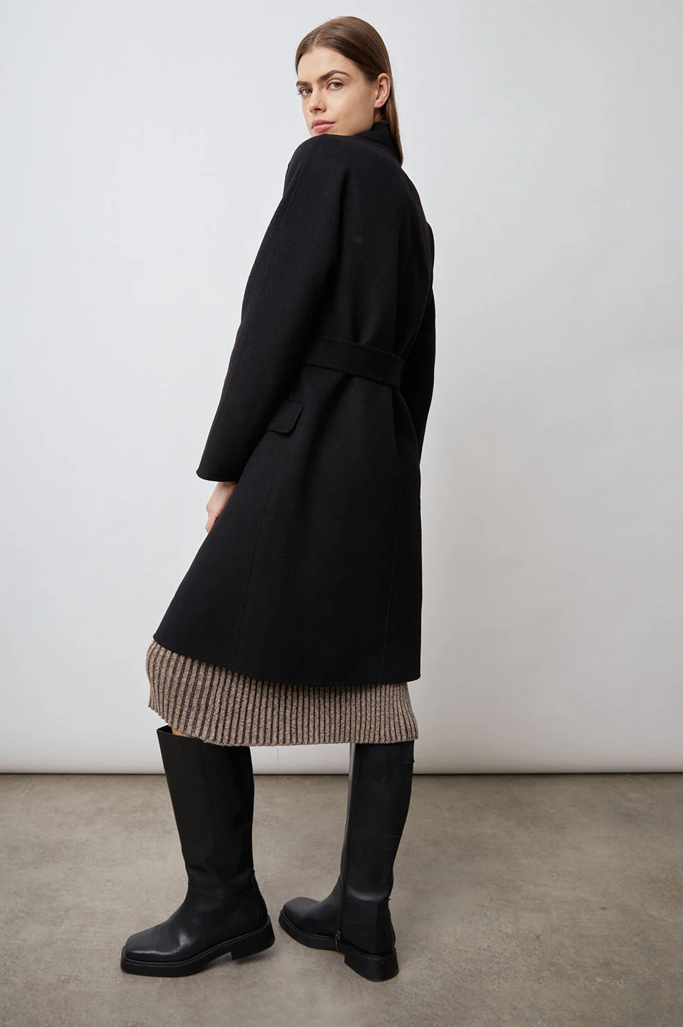 MARTA COAT - BLACK - Image 5