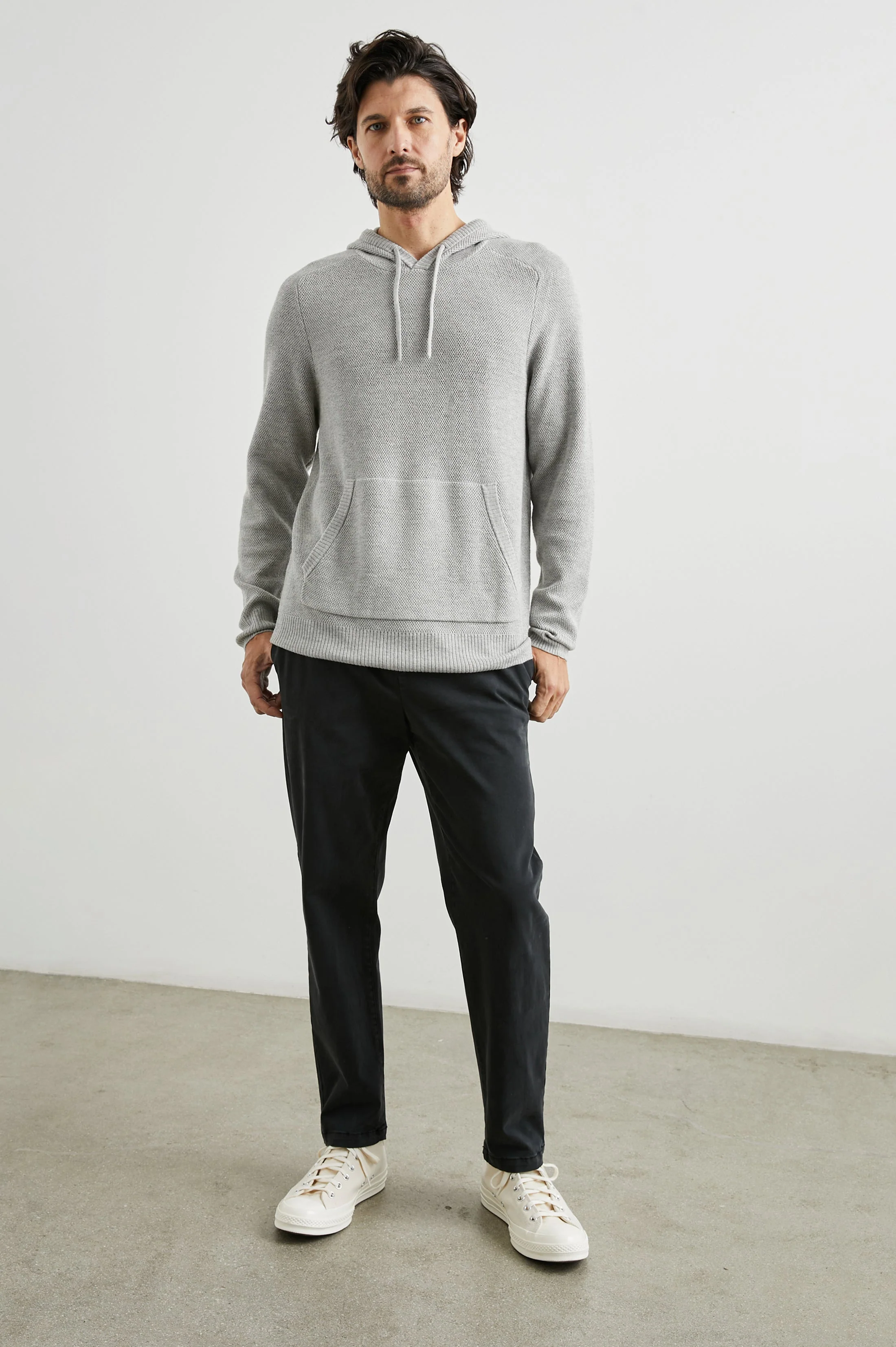 MATADOR HOODIE - GREY HEATHER