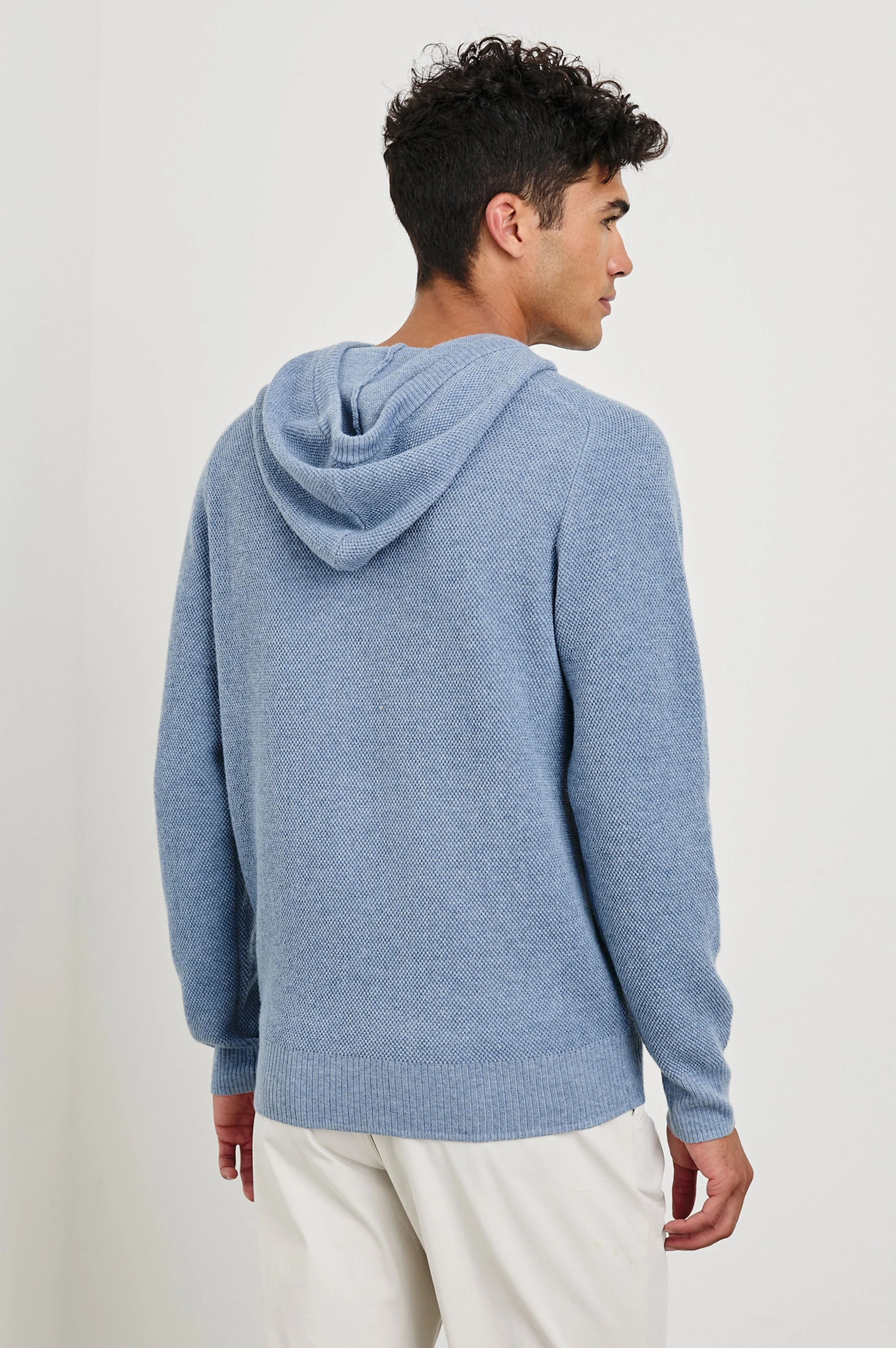 MATADOR HOODIE - LIGHT BLUE HEATHER - Image 6