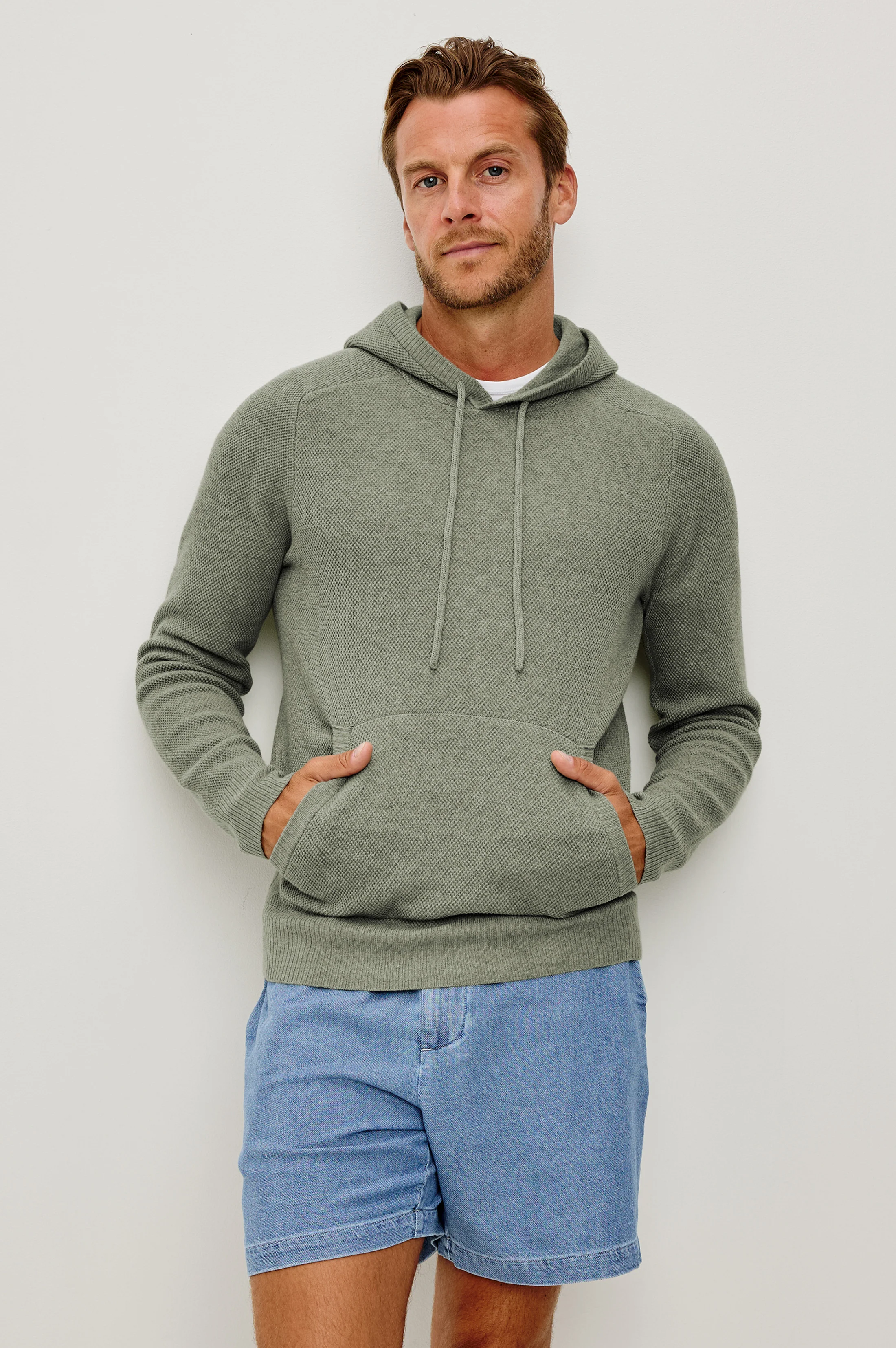 MATADOR HOODIE - SAGE HEATHER
