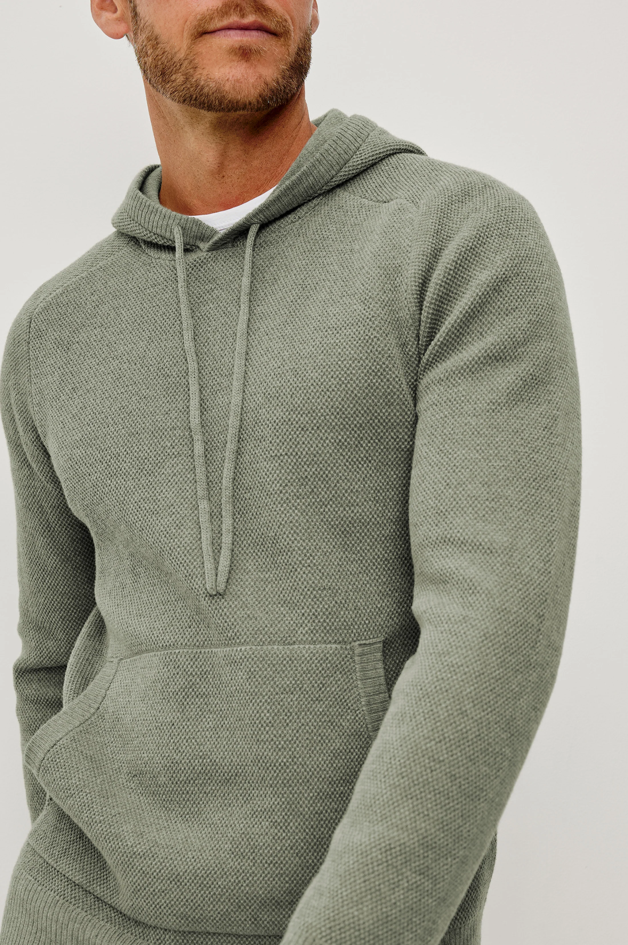MATADOR HOODIE - SAGE HEATHER - Image 2