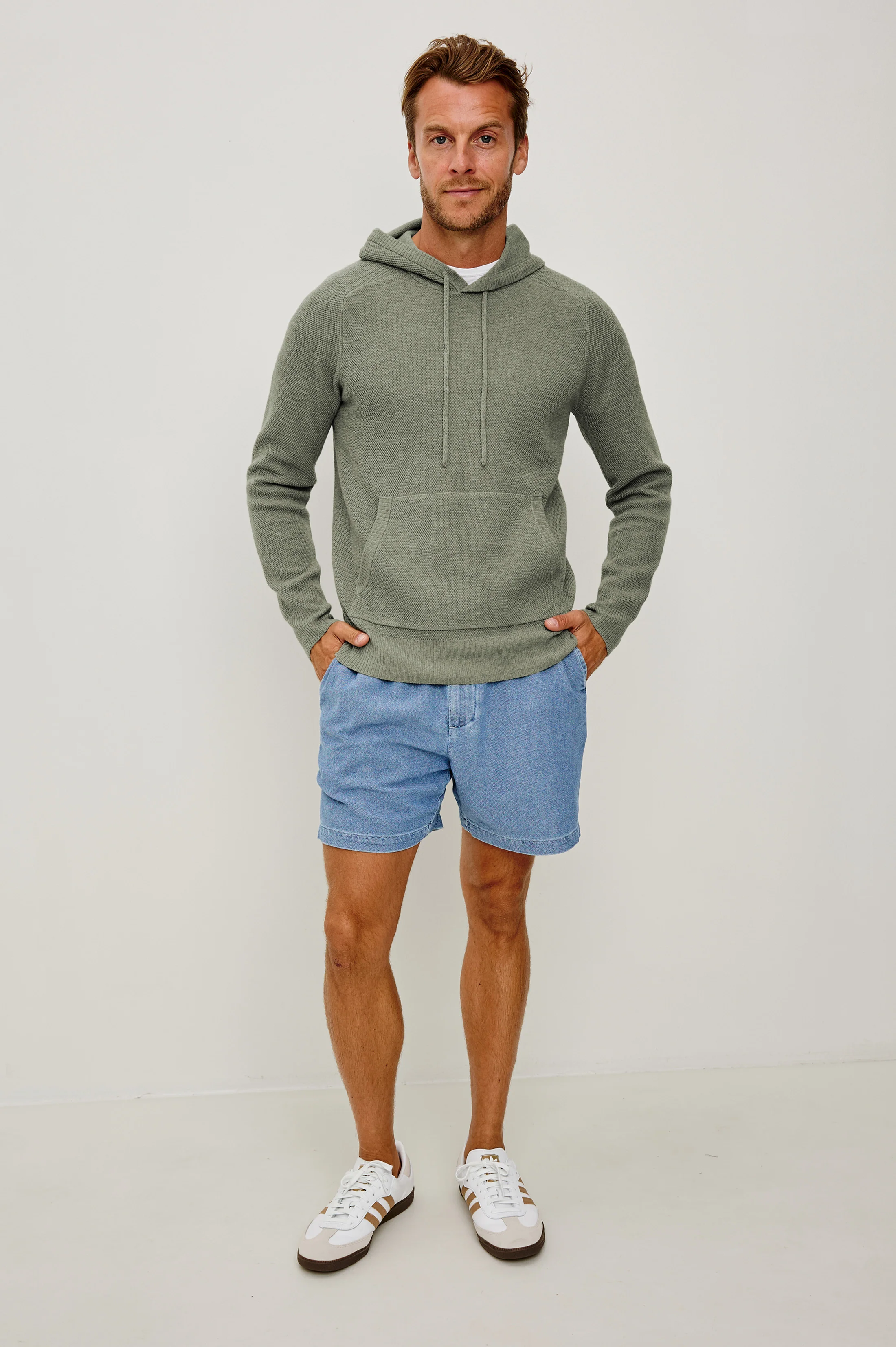 MATADOR HOODIE - SAGE HEATHER - Image 3