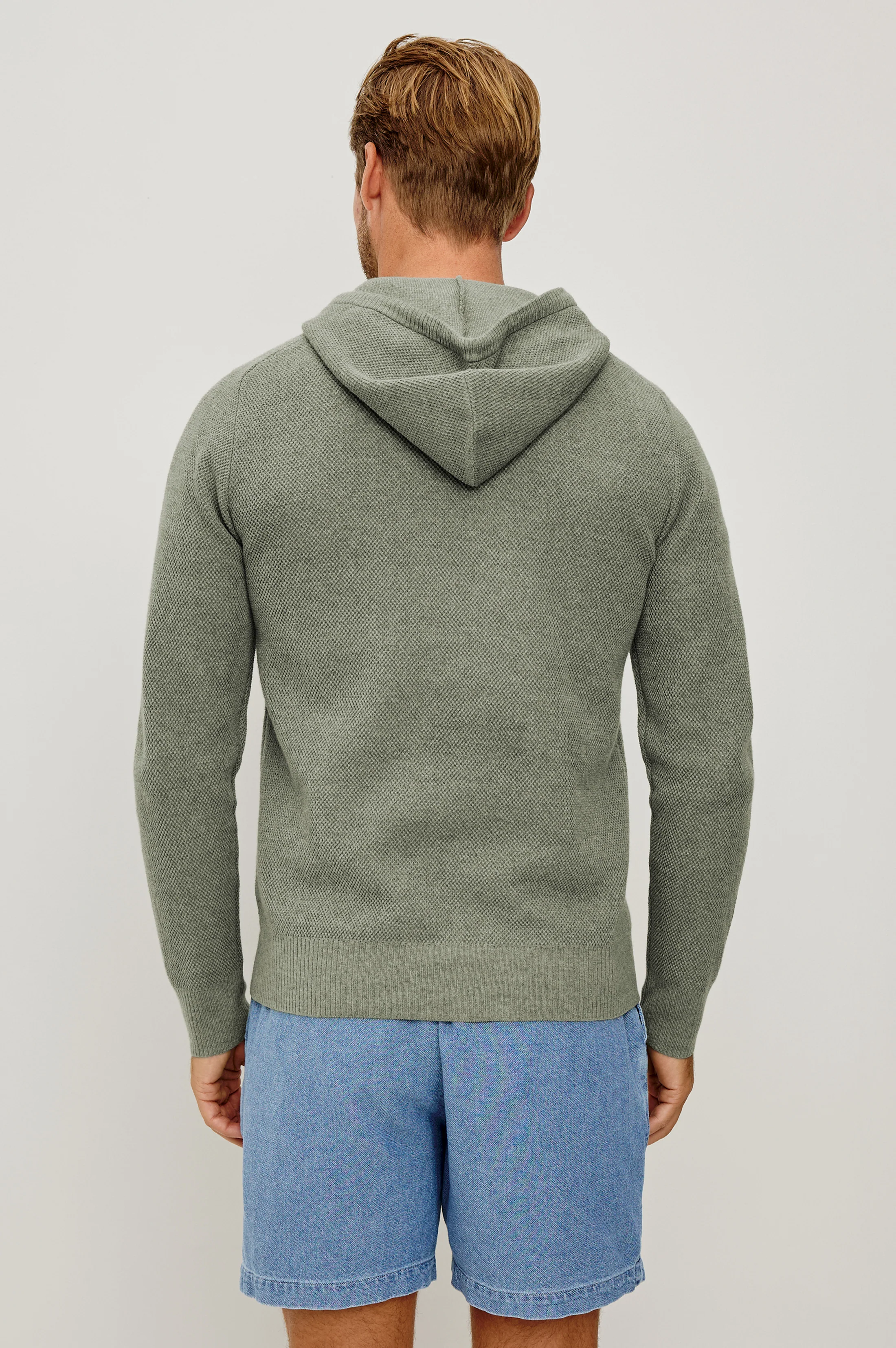 MATADOR HOODIE - SAGE HEATHER - Image 4