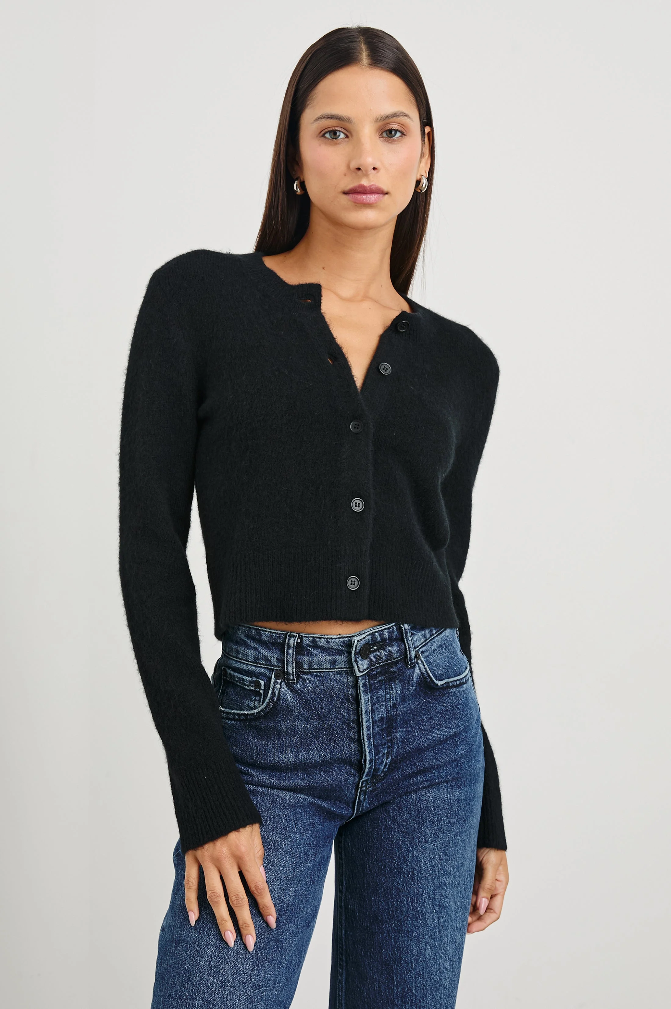 MATILDA CARDIGAN - BLACK