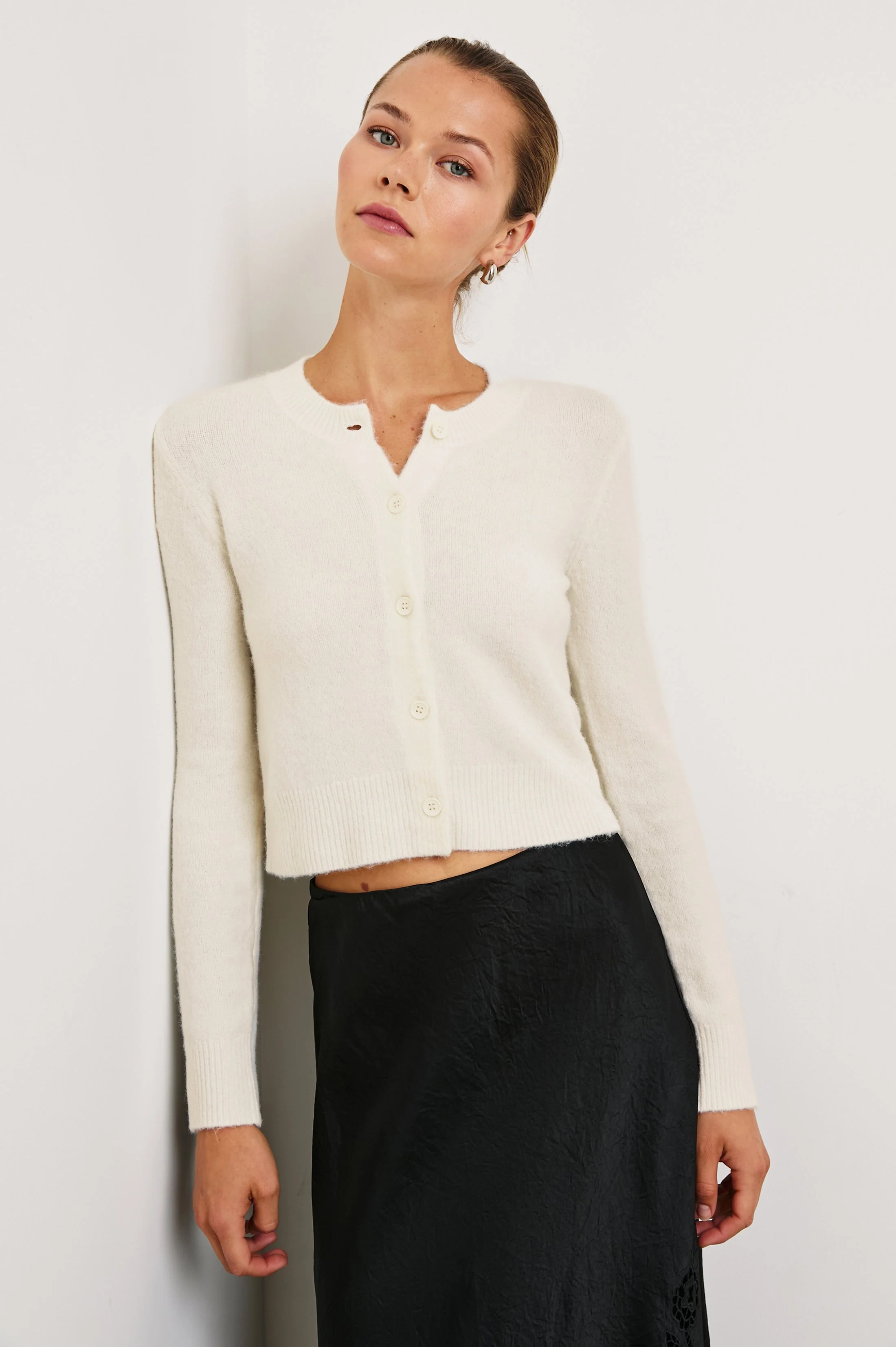 MATILDA CARDIGAN - IVORY - Image 5