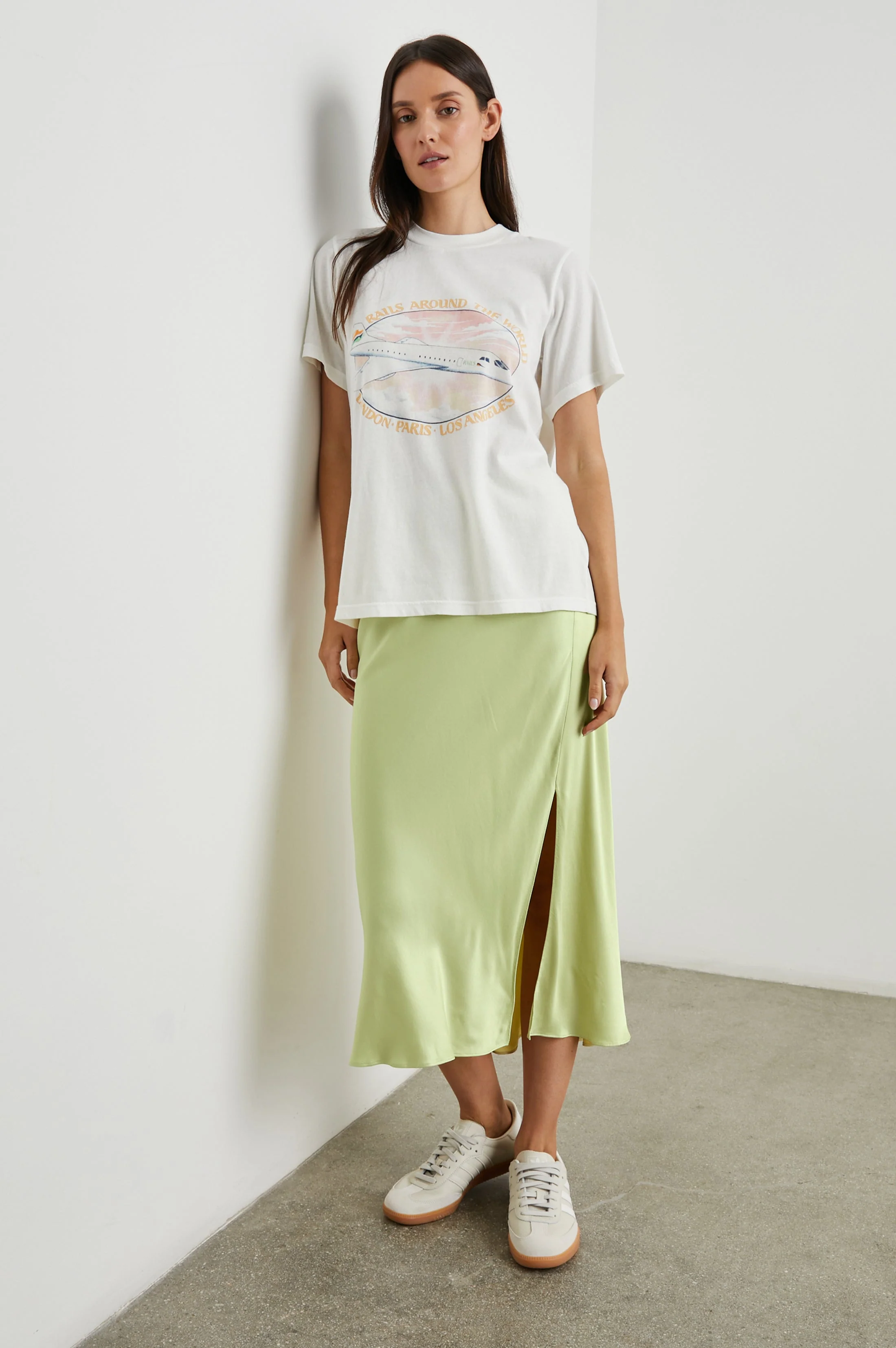 MAYA SKIRT - PISTACHIO - Image 3