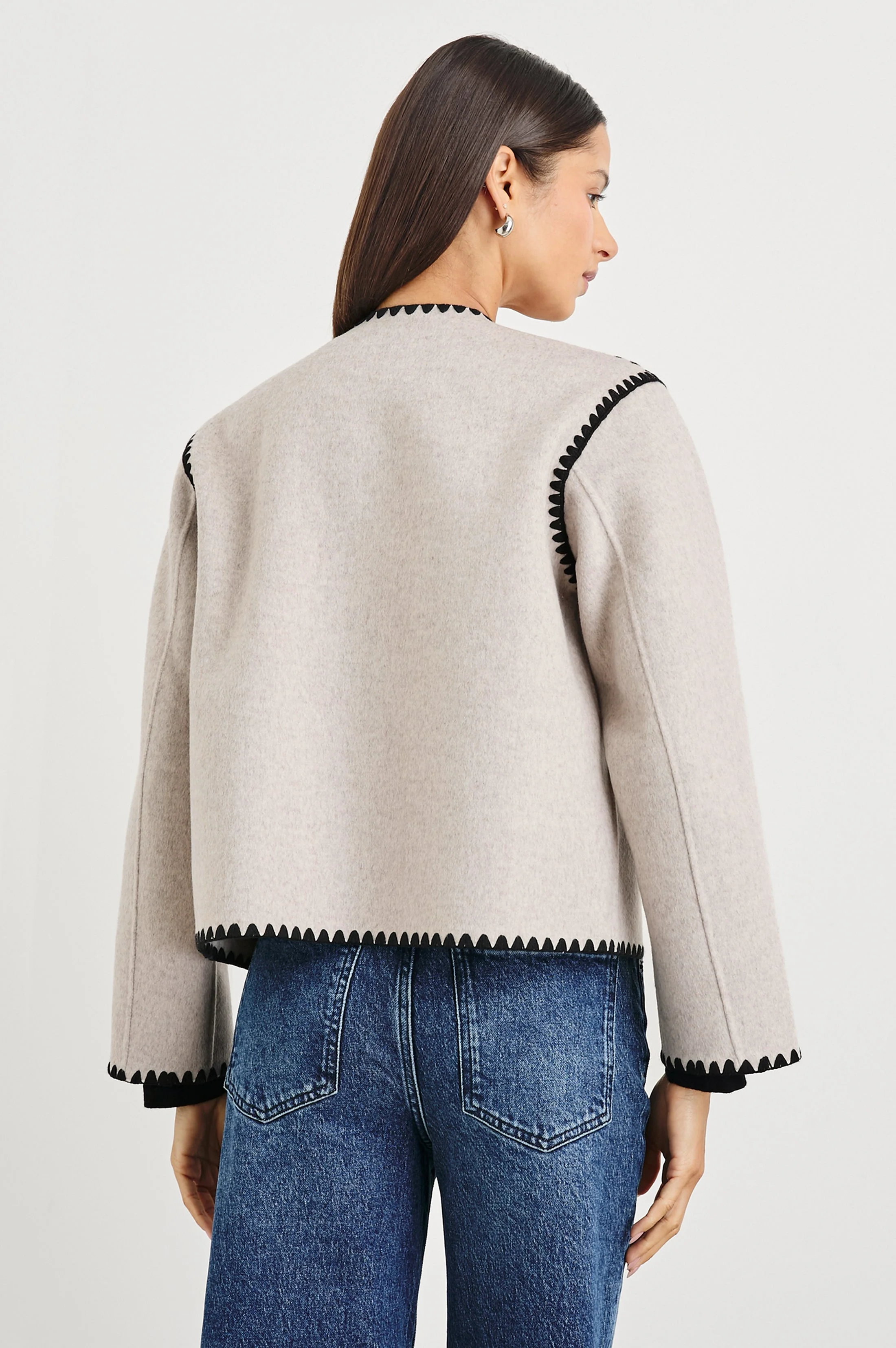 MELANIE JACKET - OATMEAL - Image 5