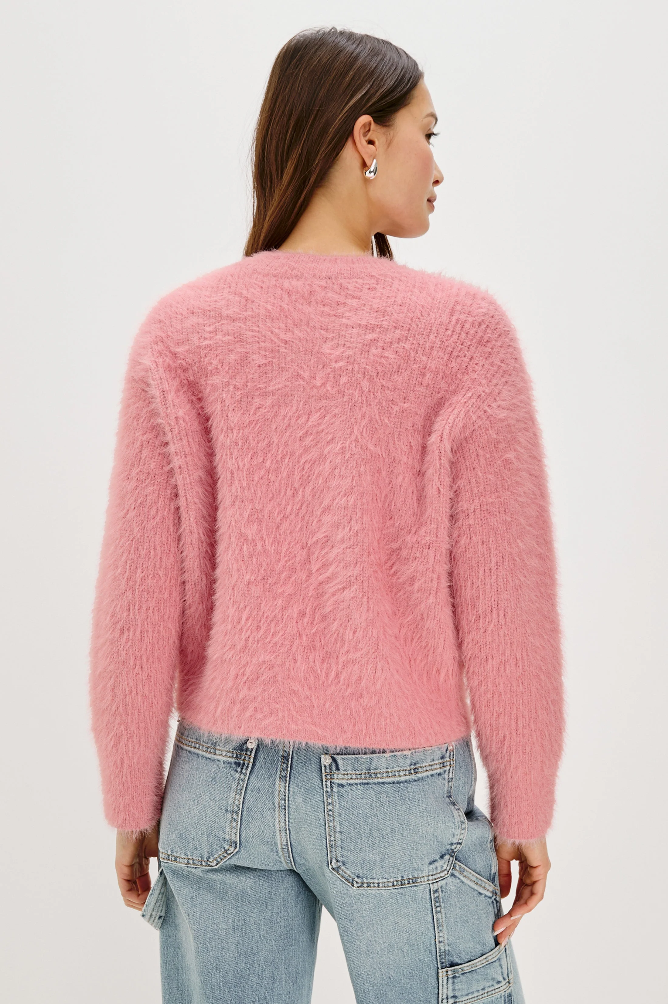 MELO CARDIGAN - HEATHER PINK - Image 5