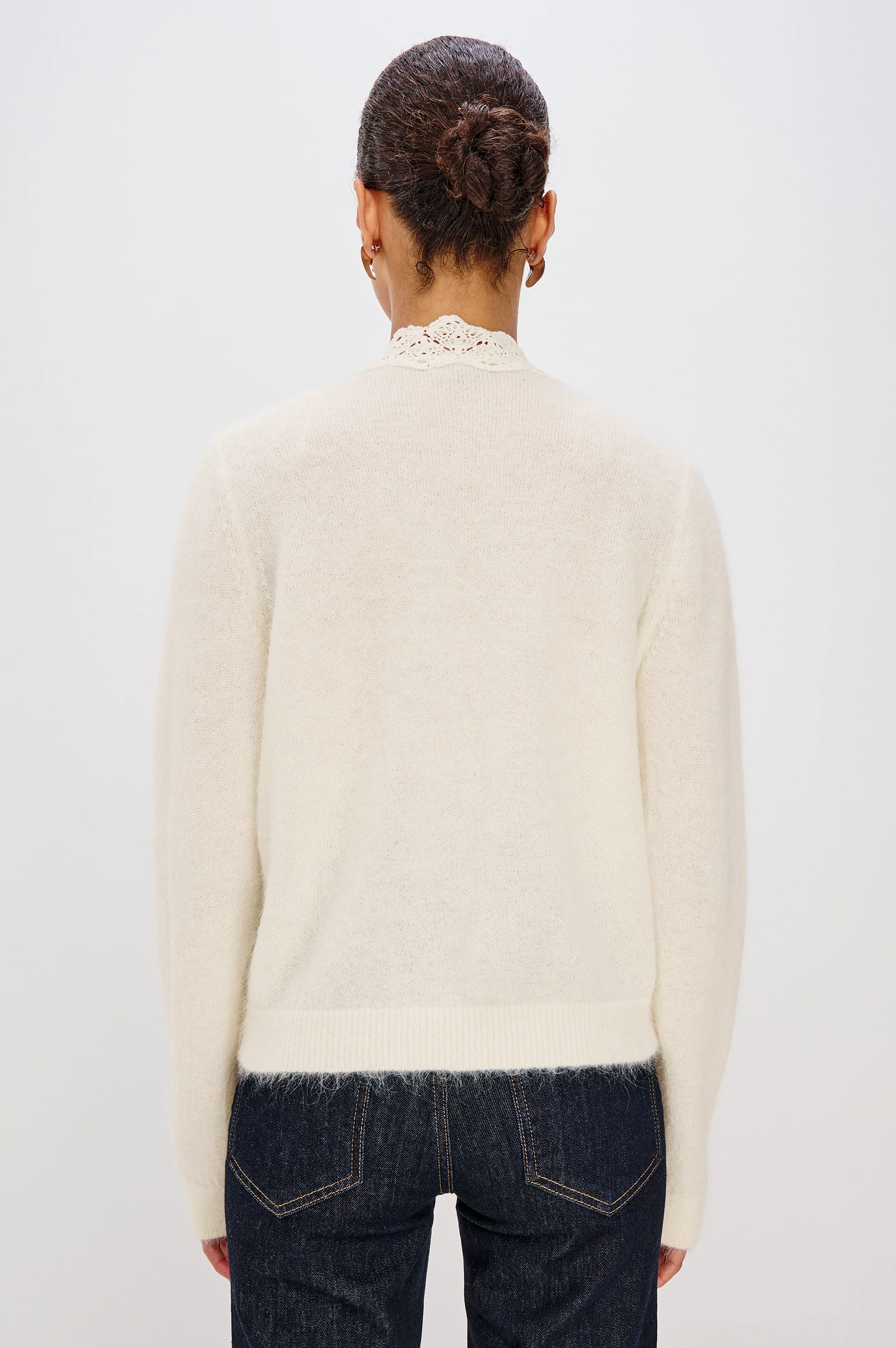 MER CARDIGAN - IVORY - Image 5