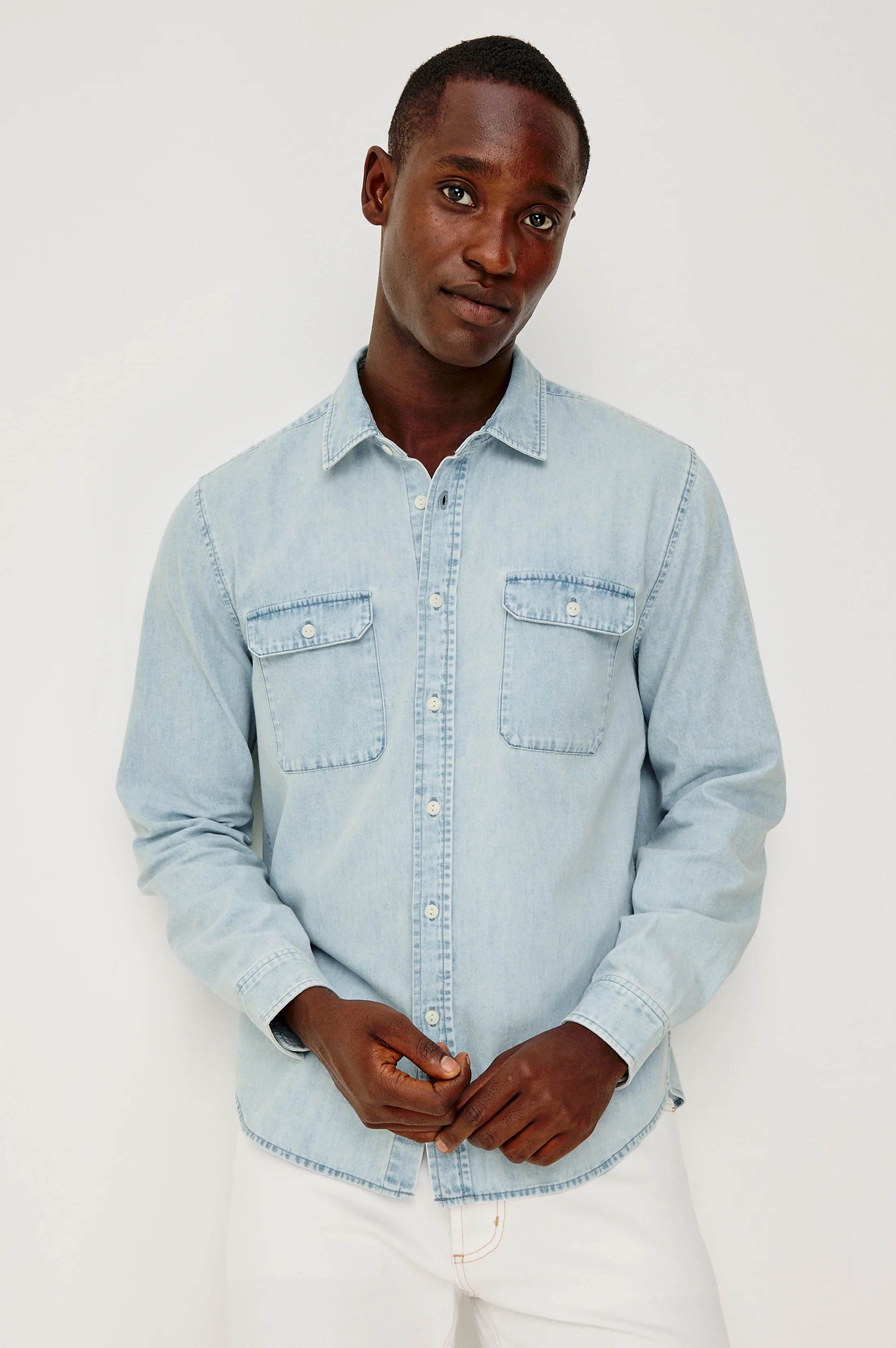 MEYER SHIRT - LIGHT VINTAGE WASH
