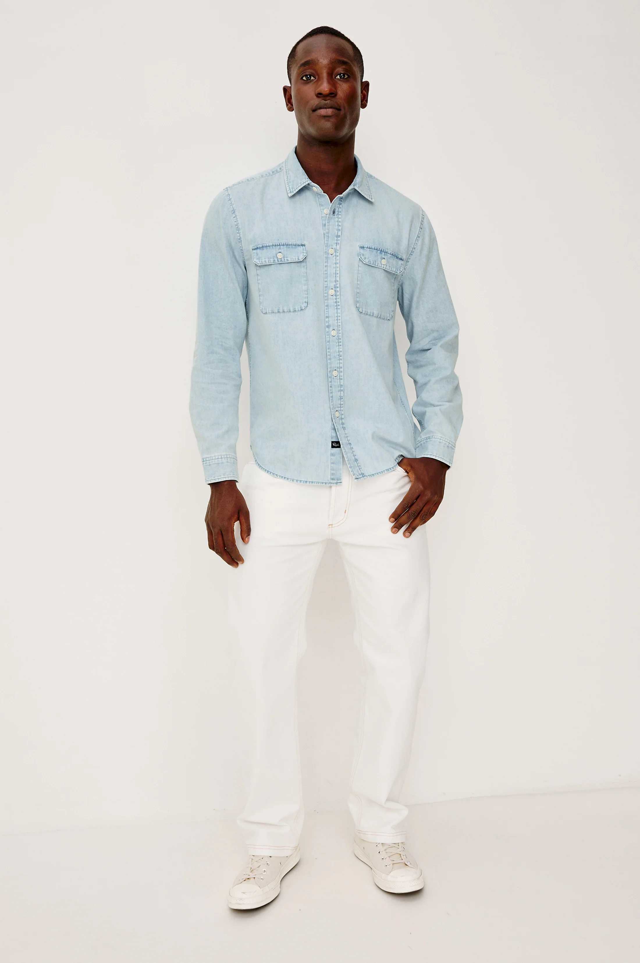 MEYER SHIRT - LIGHT VINTAGE WASH - Image 3