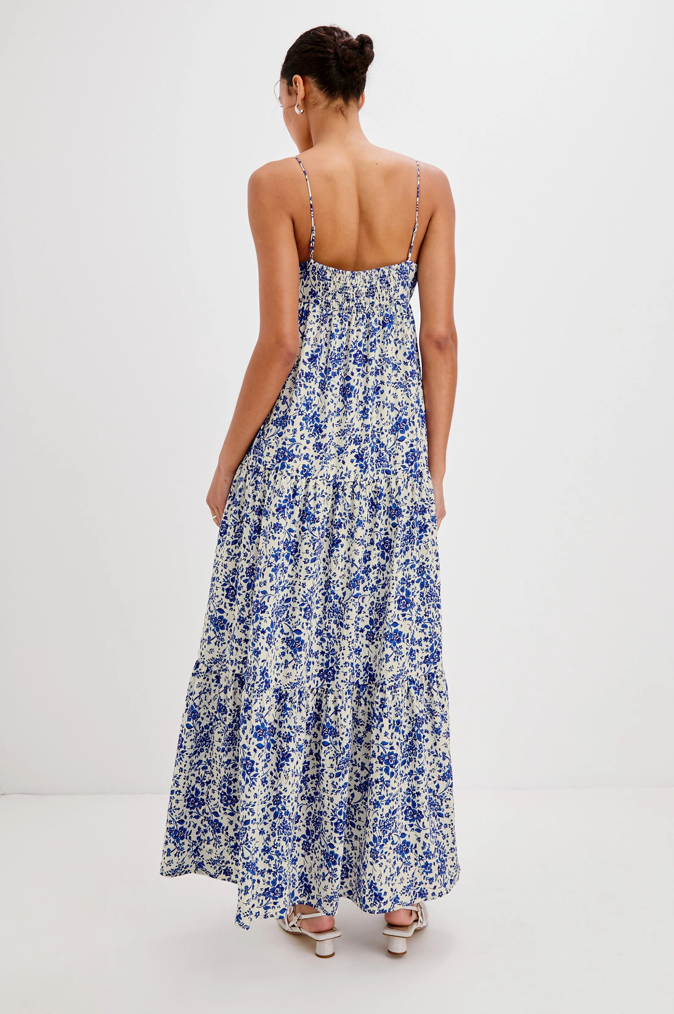 MICA DRESS - BLUE MARGUERITE - Image 4