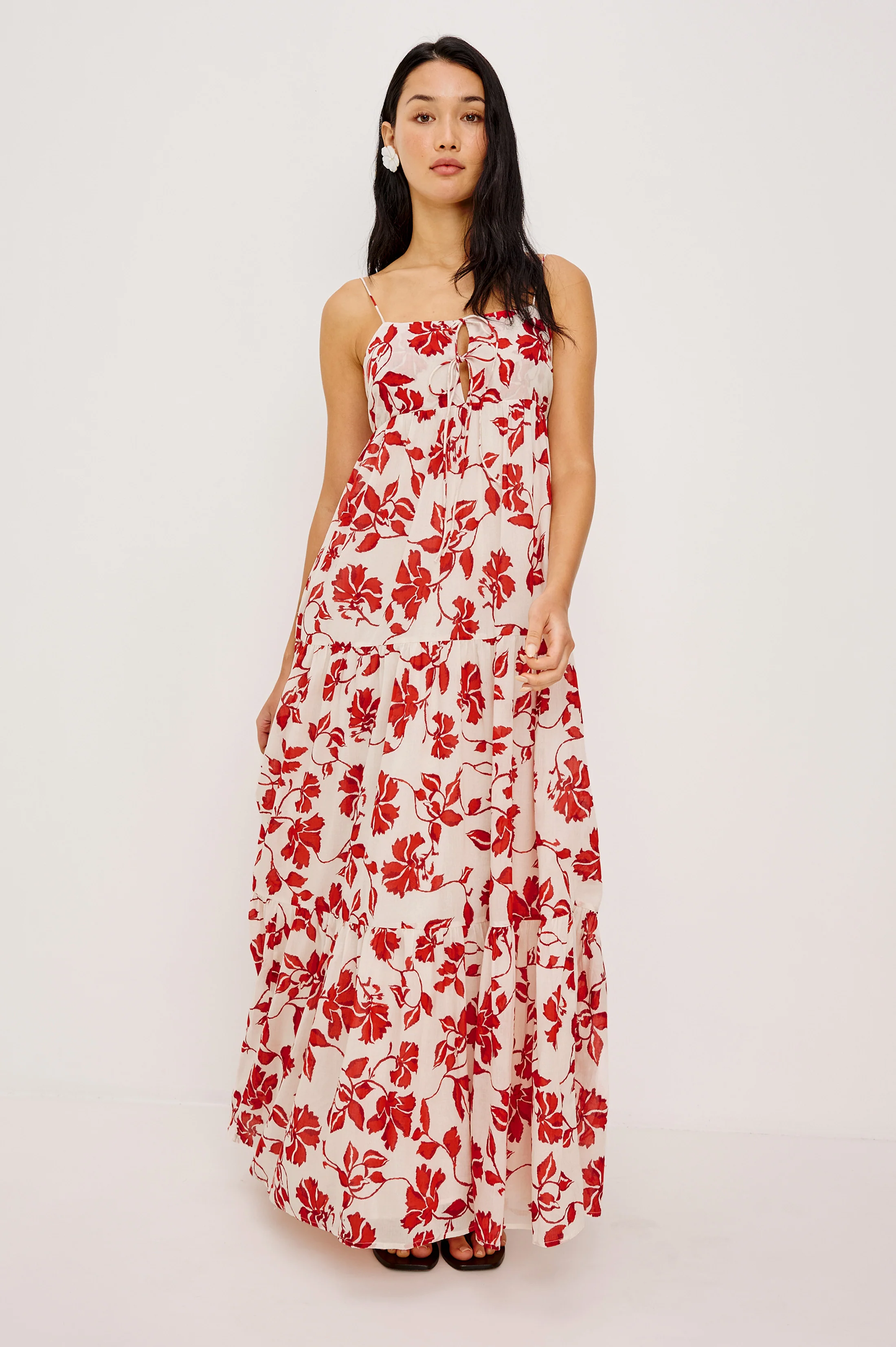 MICA DRESS - RED JASMINE - Image 3