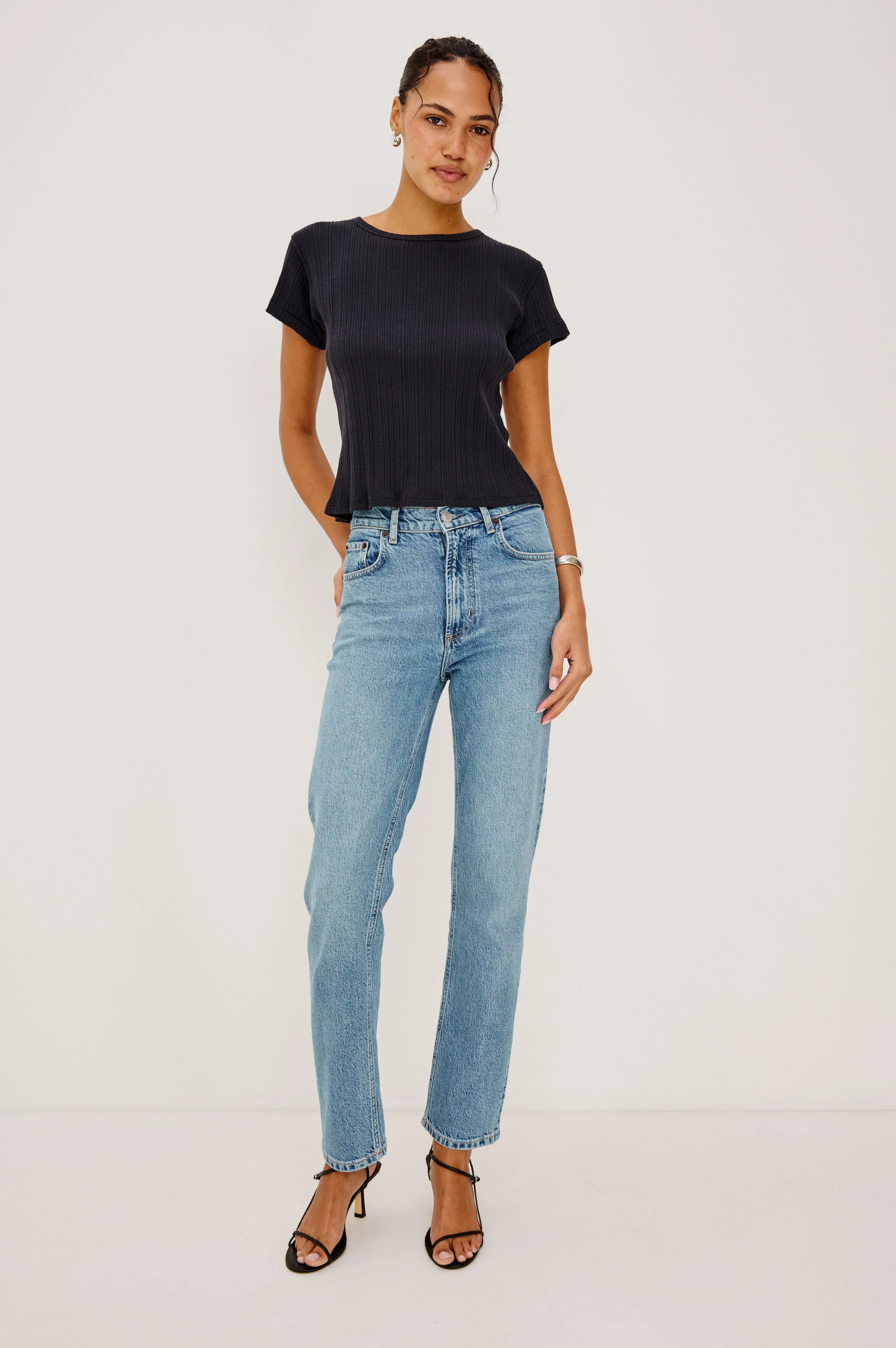 MICKEY TOP - BLACK - Image 3