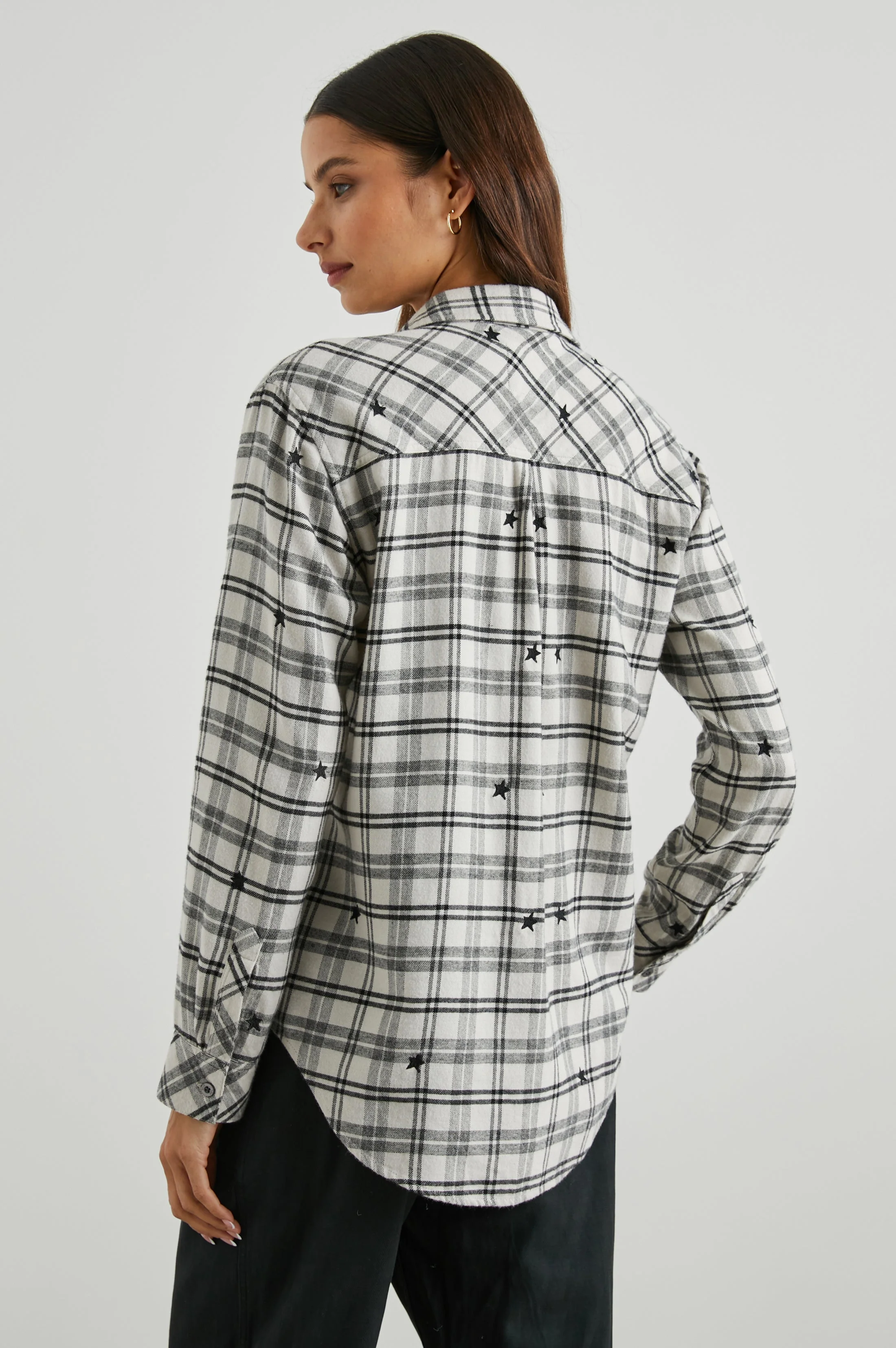 MILO SHIRT - IVORY CHECK STARS - Image 5