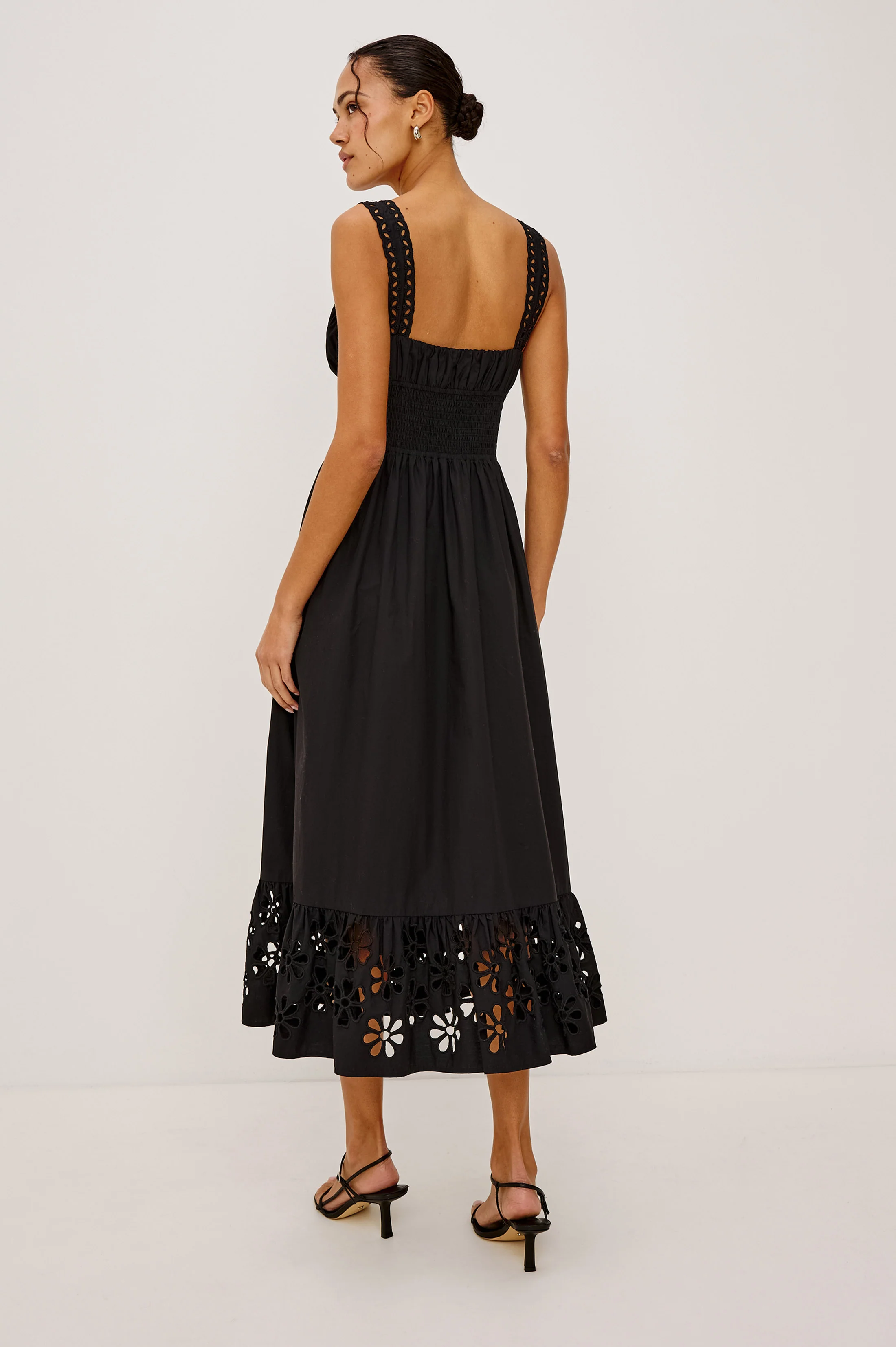MOIRA DRESS - BLACK - Image 5
