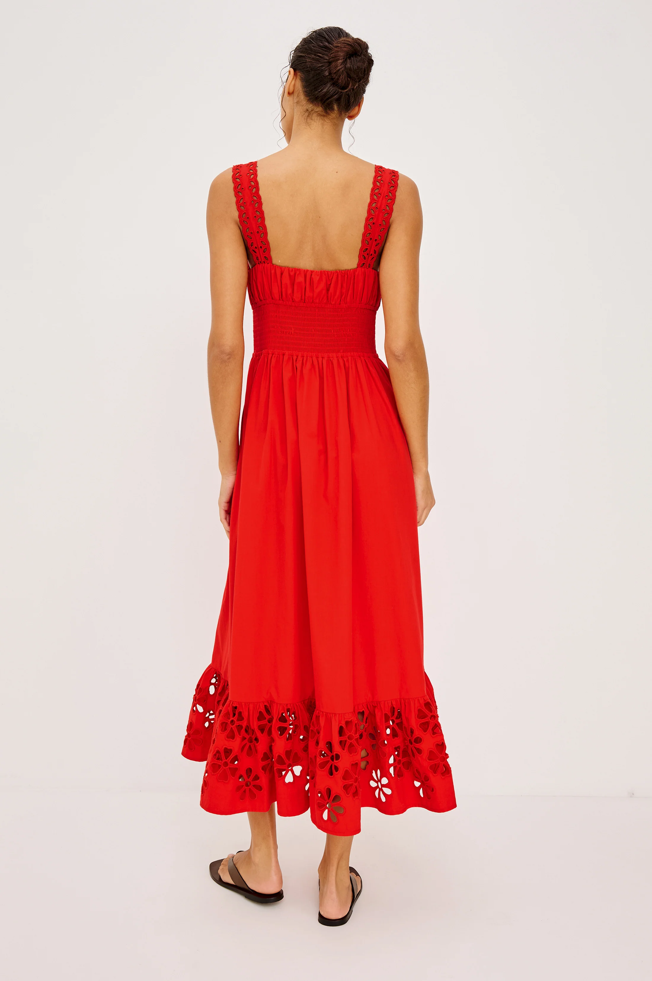 MOIRA DRESS - SCARLET - Image 5