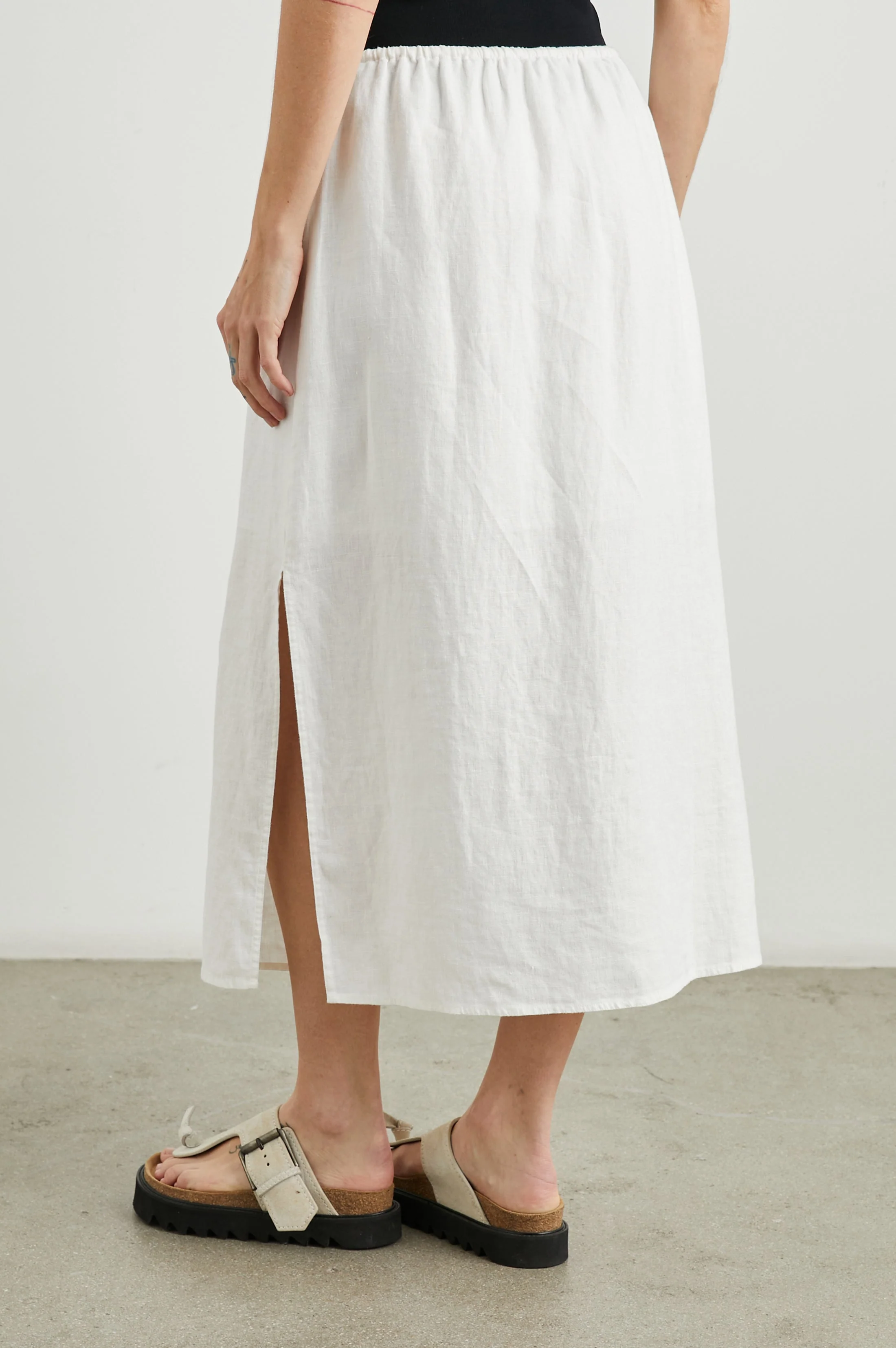 MONET SKIRT - White - Image 4