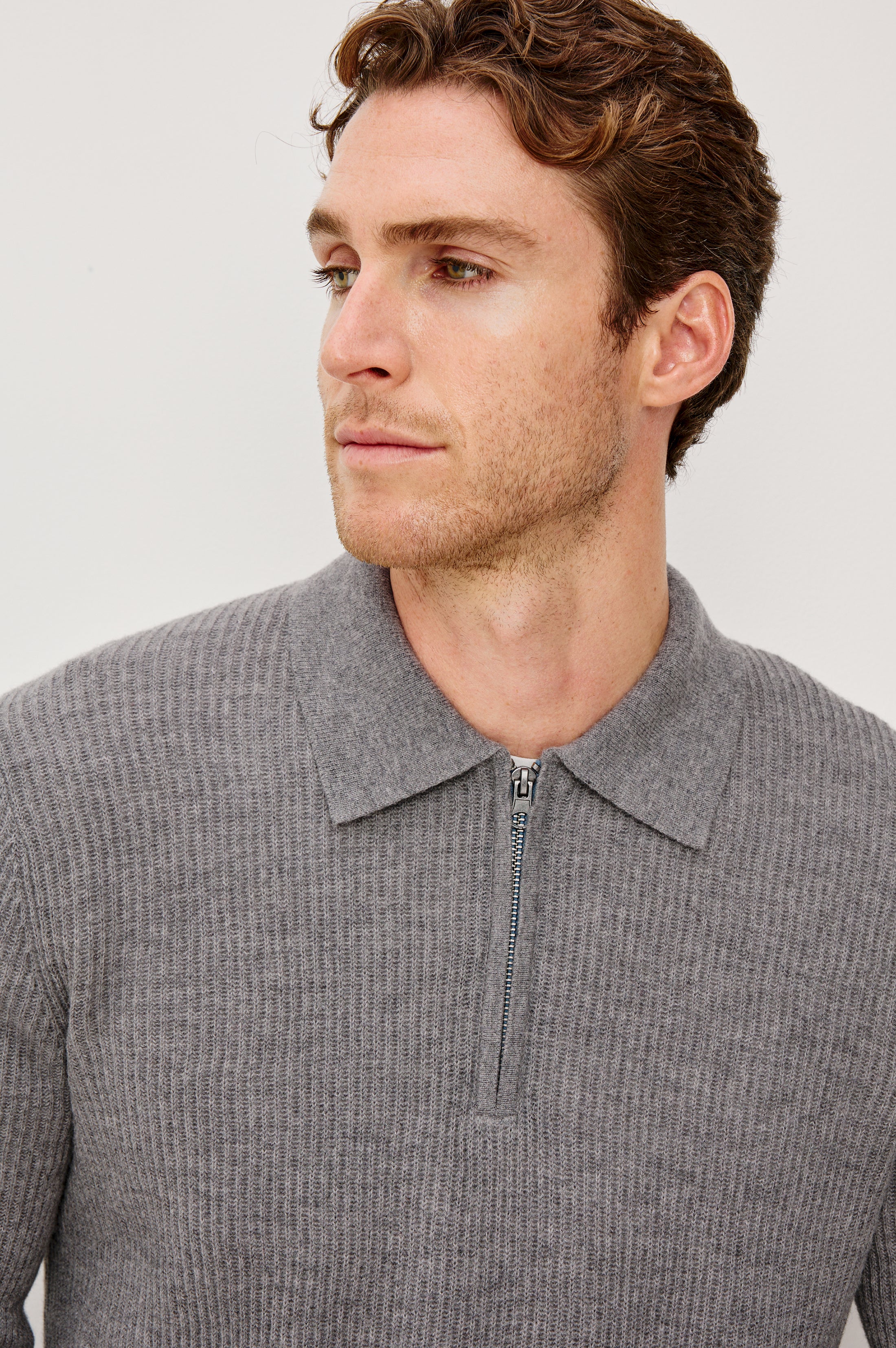 MONTY QUARTER ZIP - FINCH - Image 2