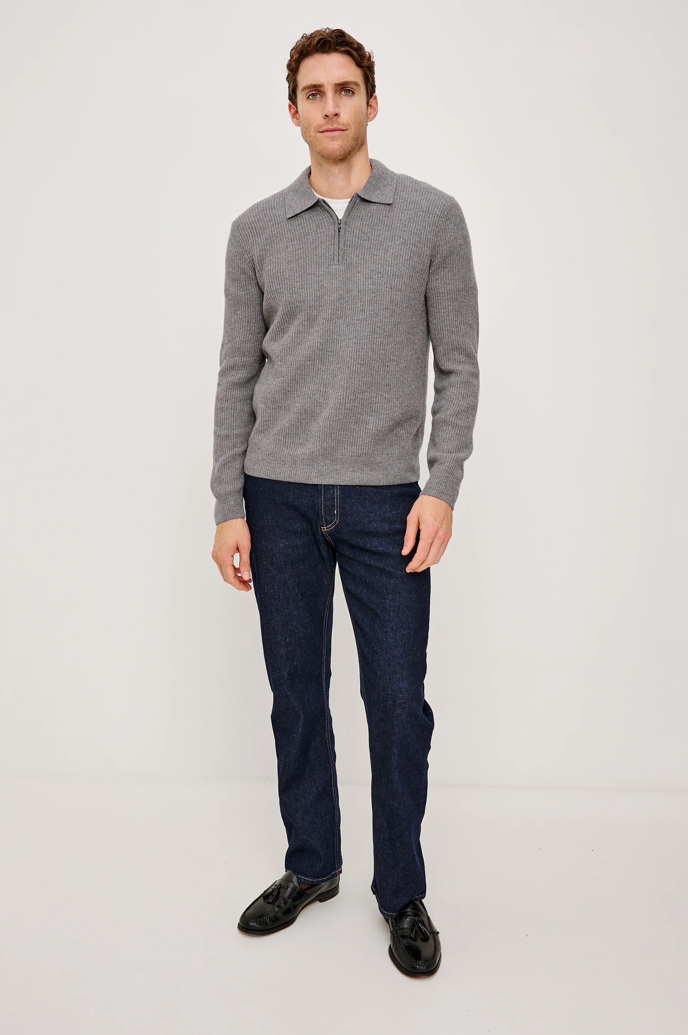 MONTY QUARTER ZIP - FINCH - Image 3