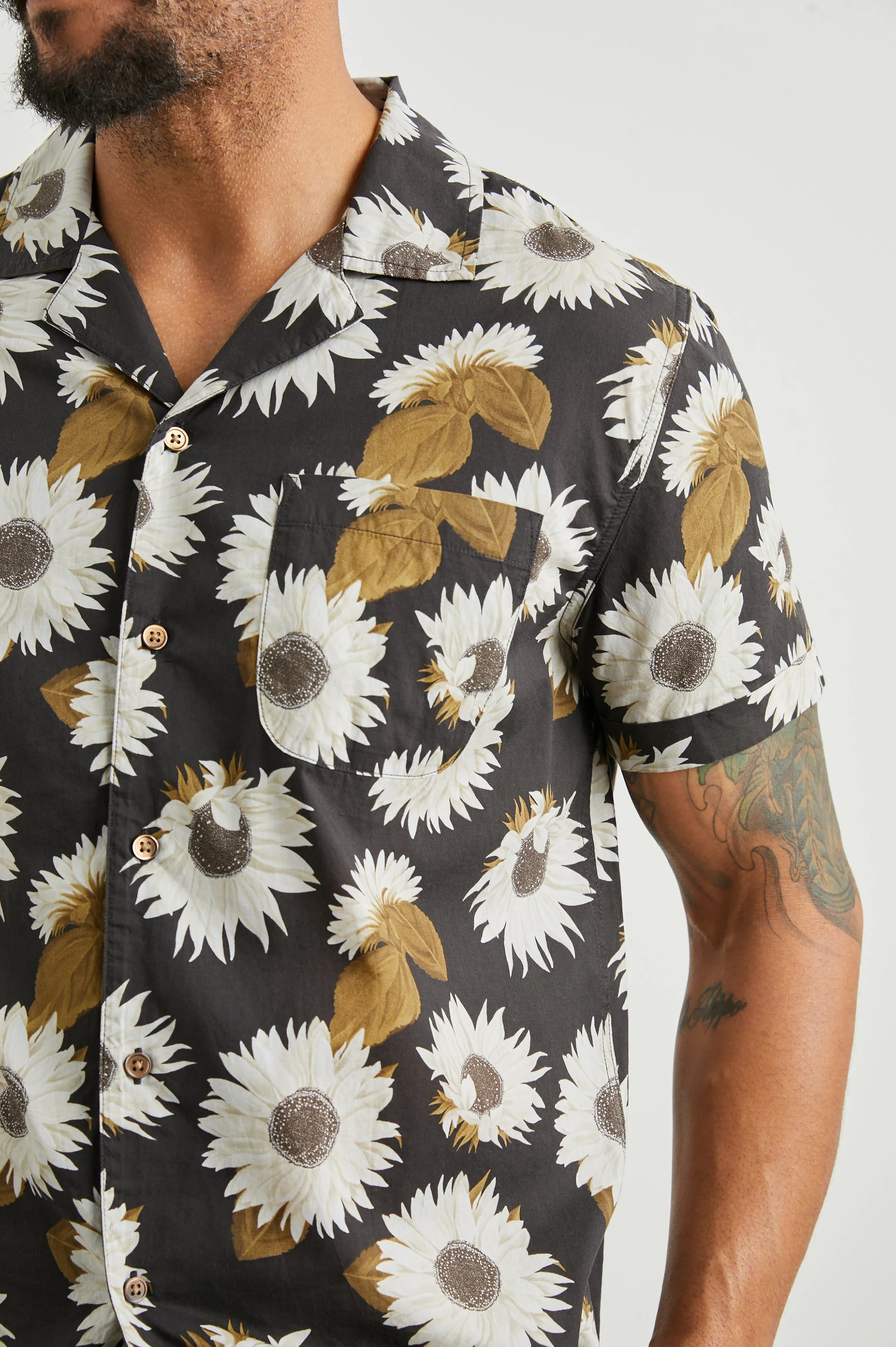 MORENO SHIRT - SUNFLOWER TWIRL BARK - Image 2