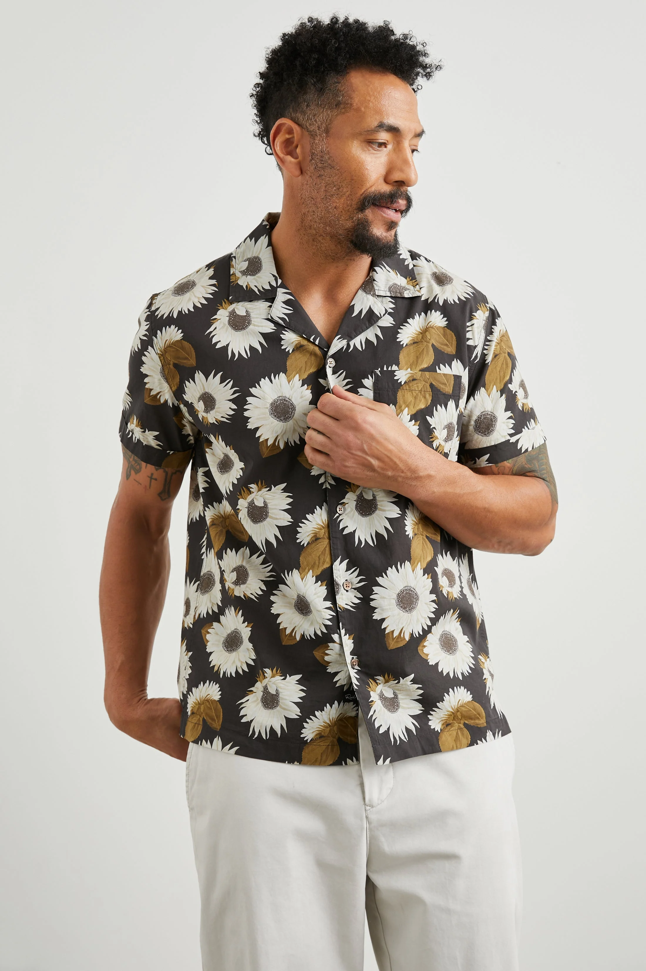 MORENO SHIRT - SUNFLOWER TWIRL BARK - Image 3