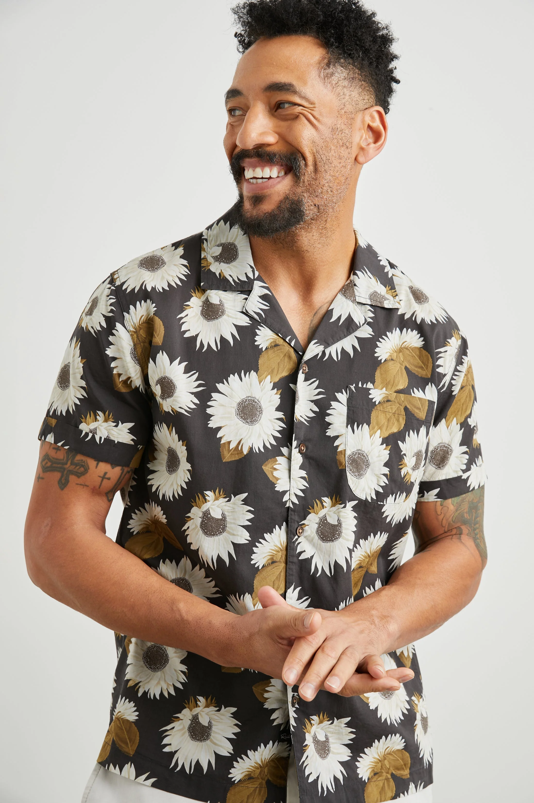 MORENO SHIRT - SUNFLOWER TWIRL BARK - Image 5