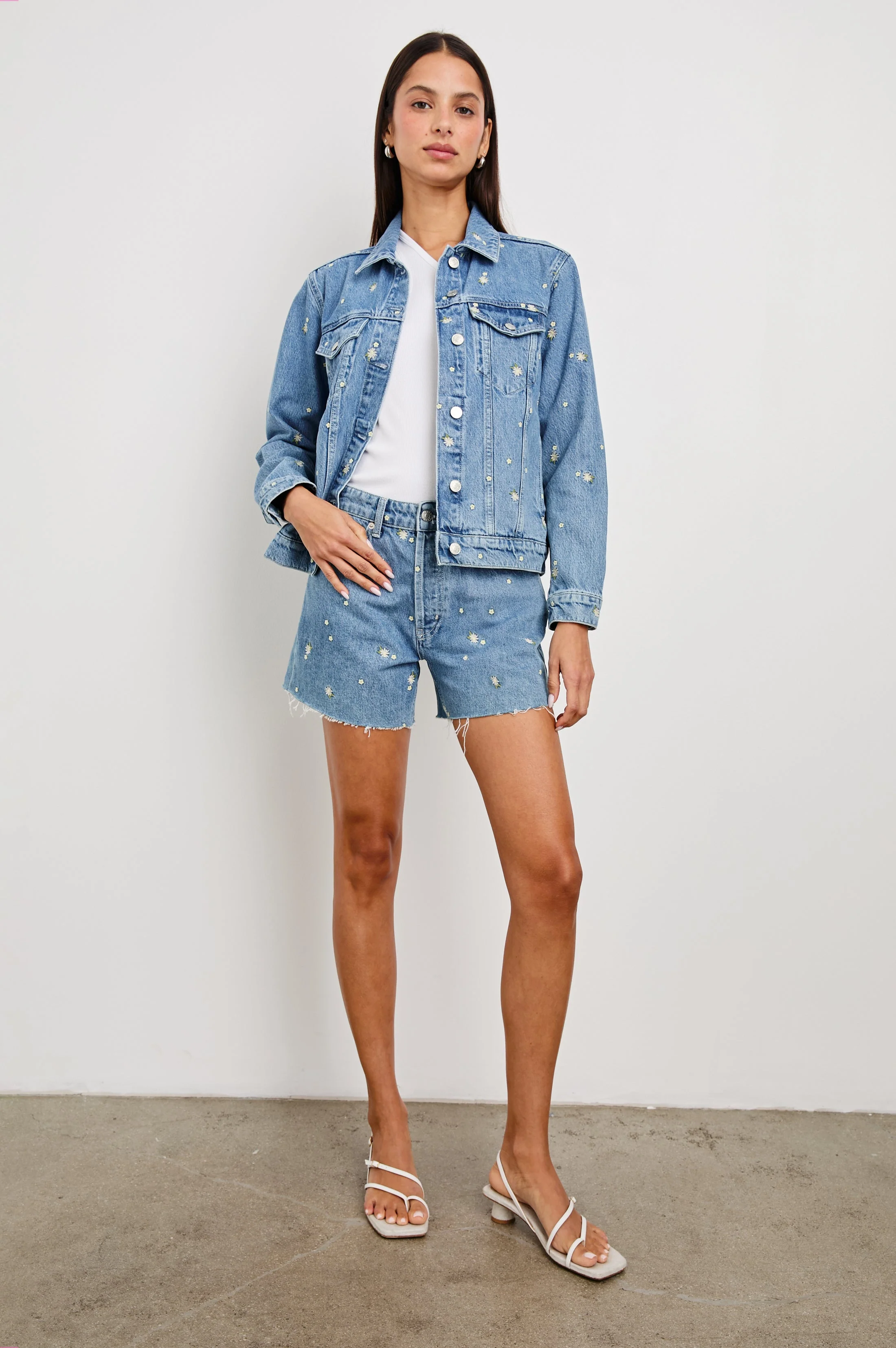 MULHOLLAND JACKET - INDIGO FLORAL - Image 3