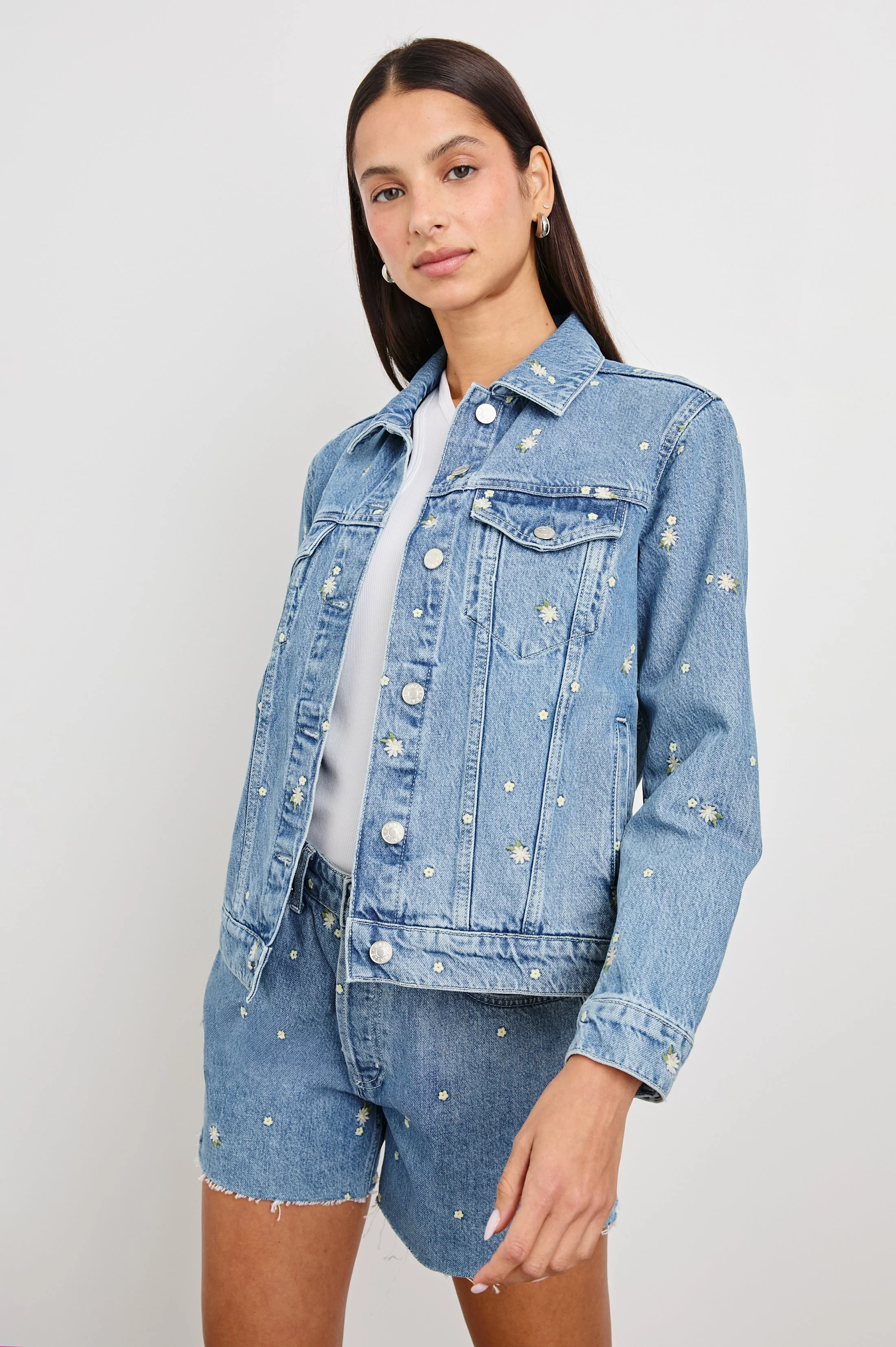 MULHOLLAND JACKET - INDIGO FLORAL - Image 4