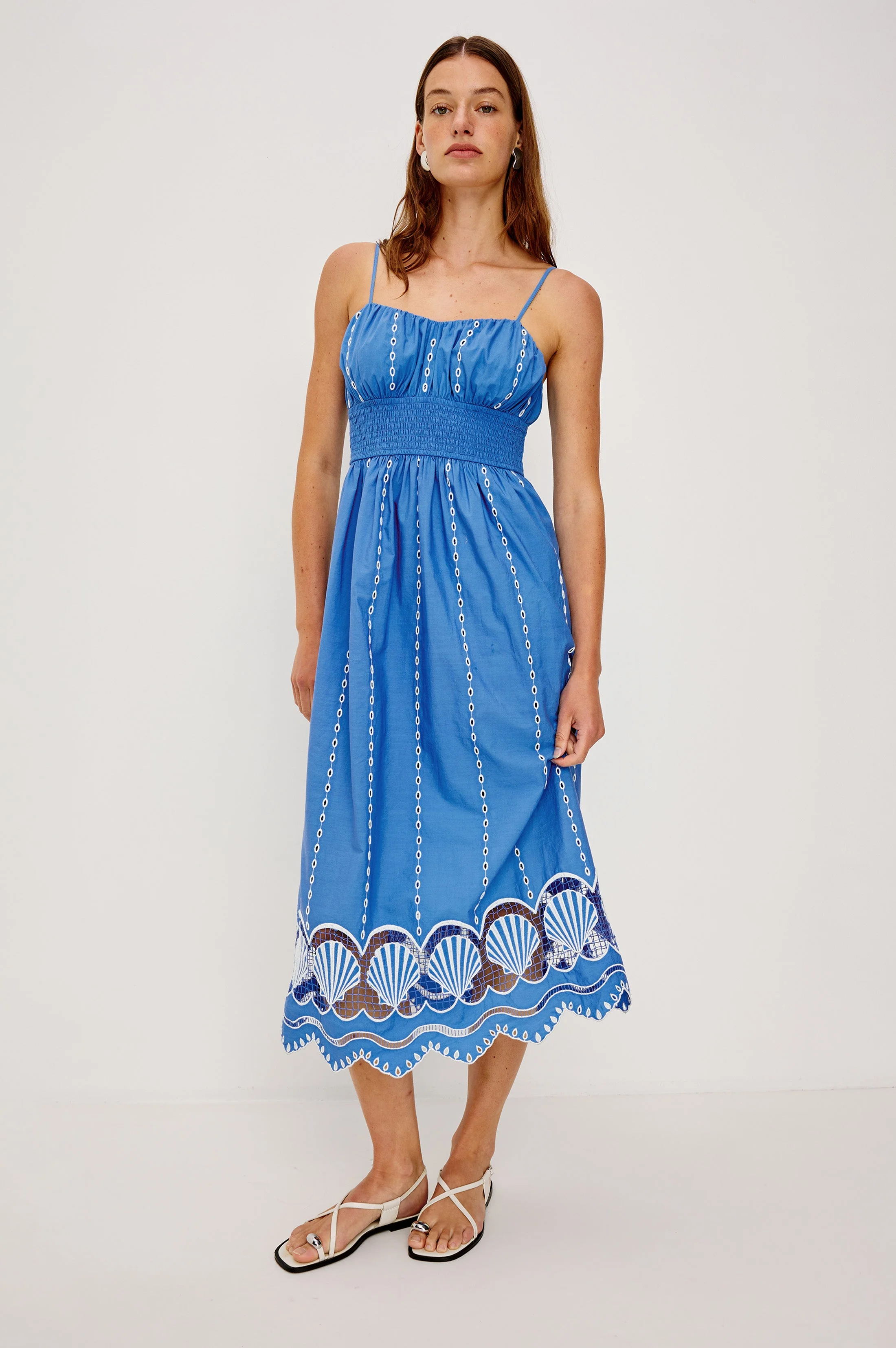 MURANO DRESS - FRENCH BLUE - Image 4
