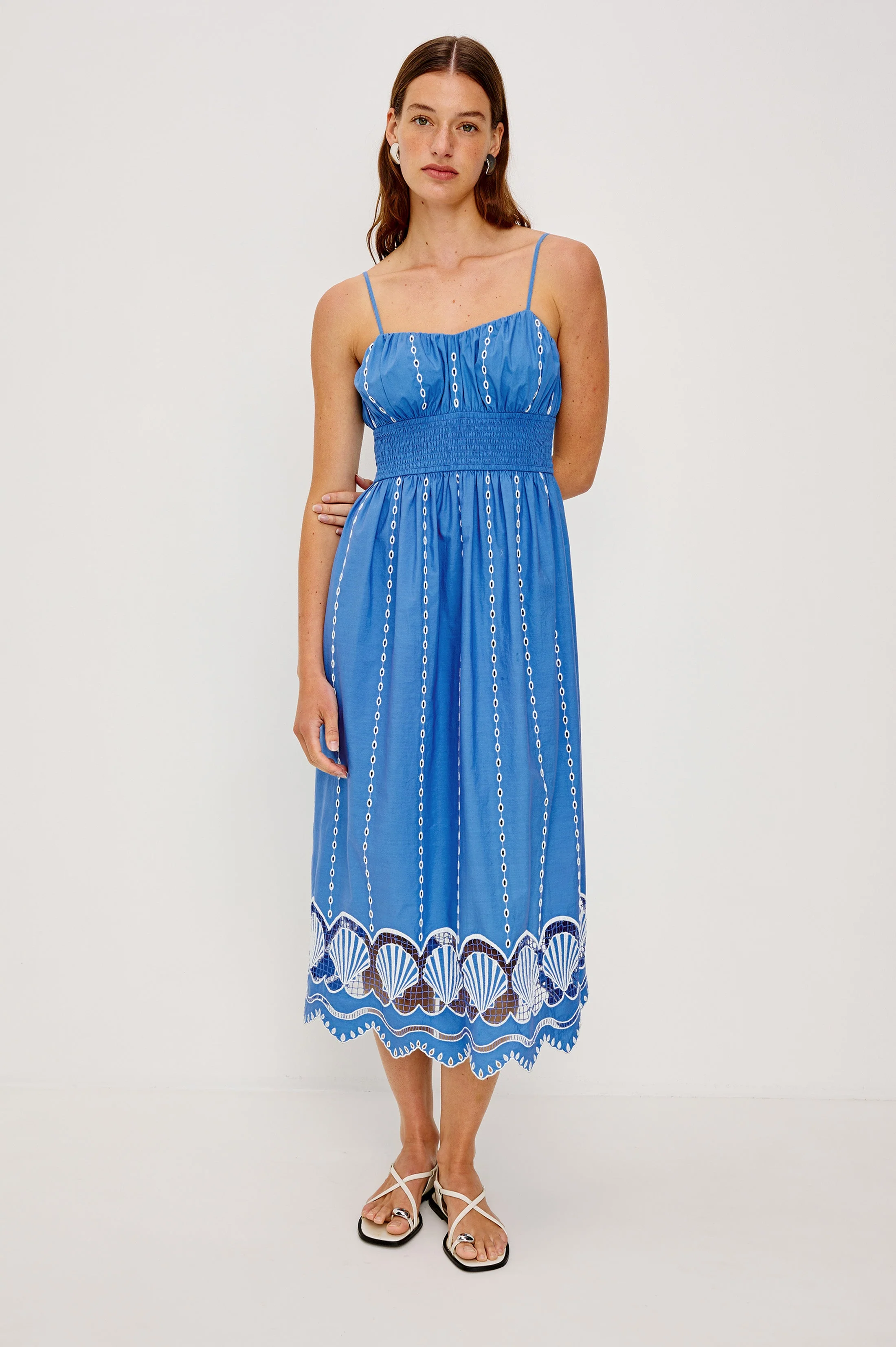 MURANO DRESS - FRENCH BLUE - Image 5