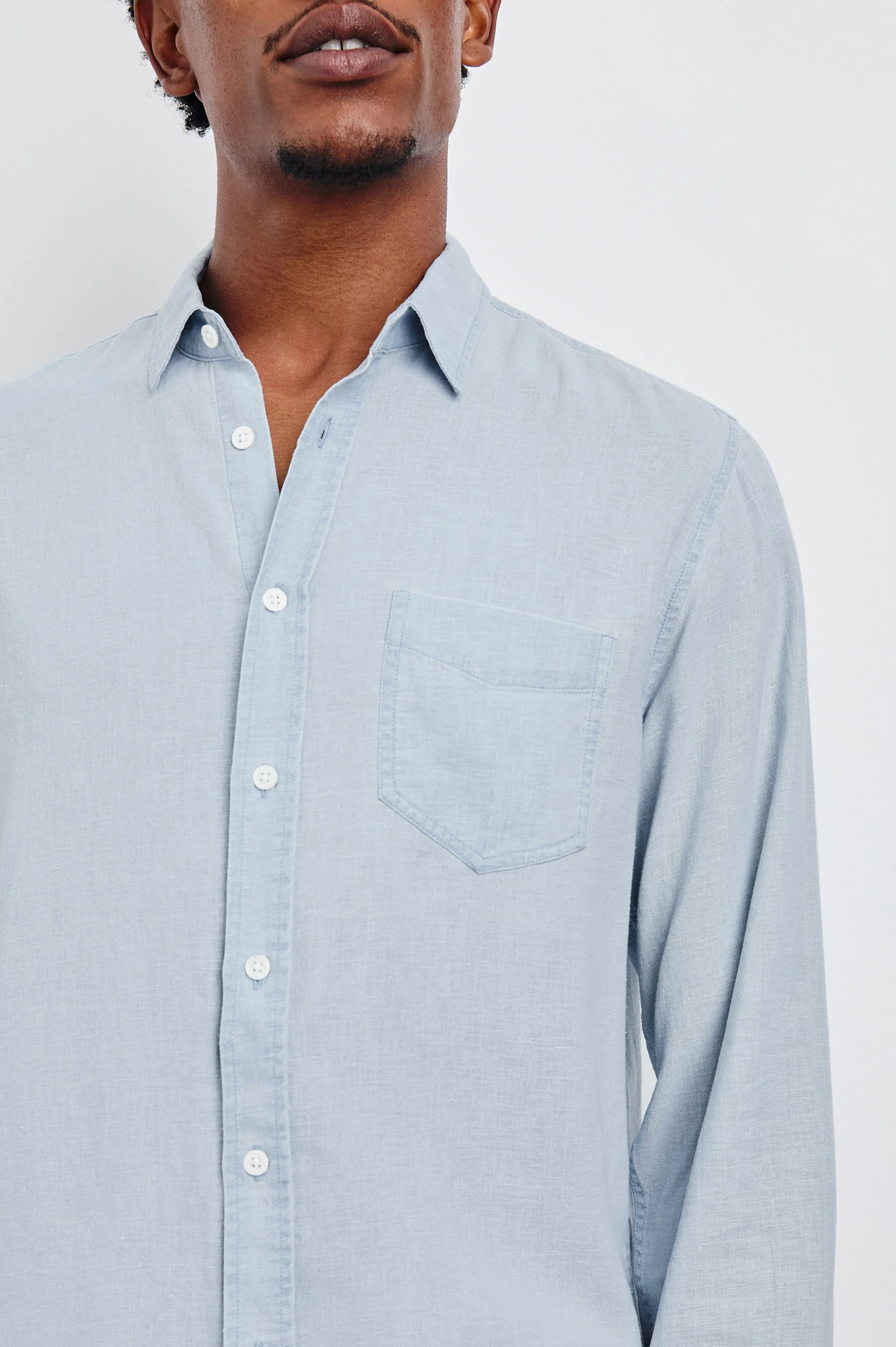 MYKONOS SHIRT - BLUE LAGOON - Image 2