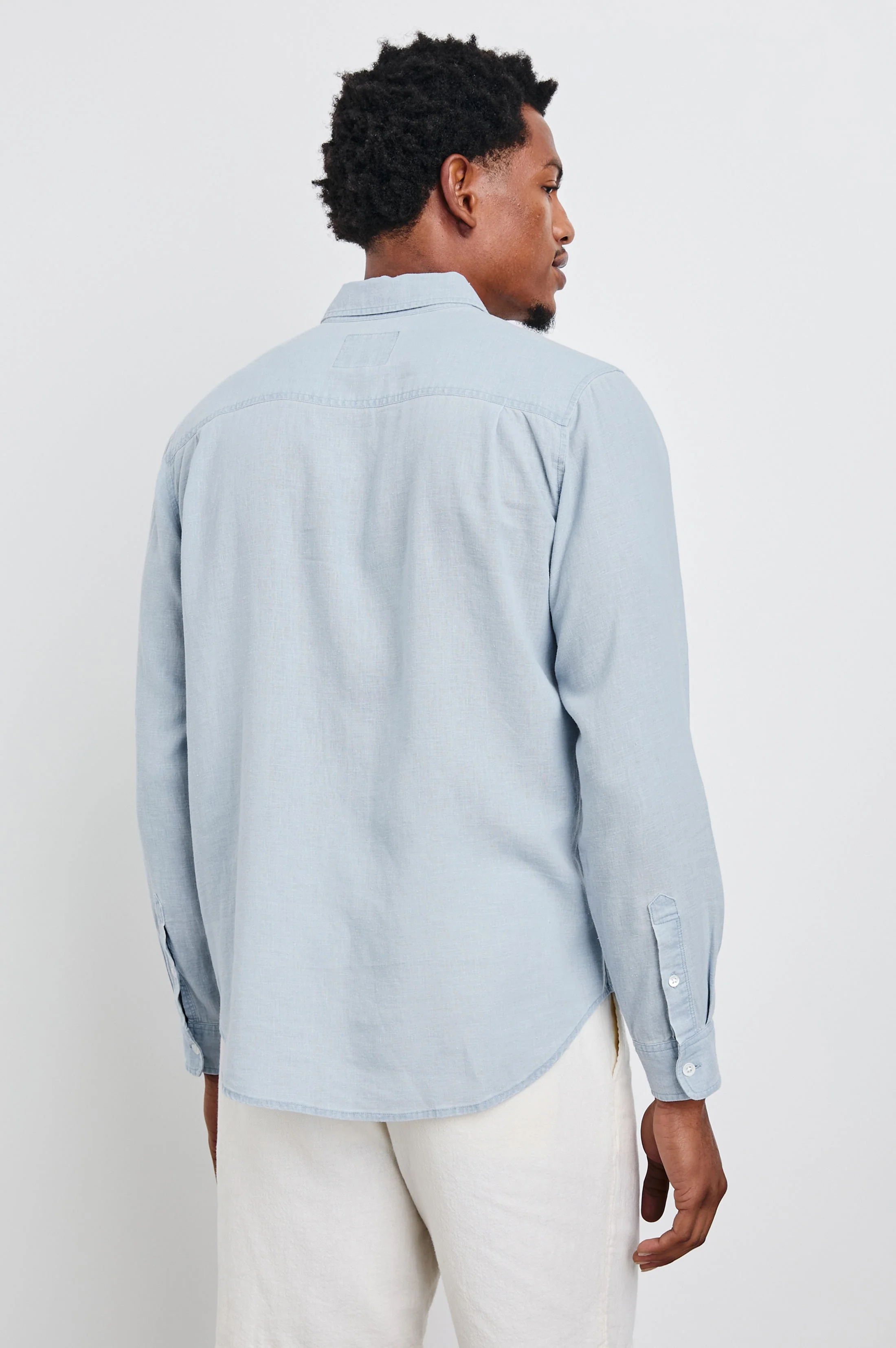 MYKONOS SHIRT - BLUE LAGOON - Image 4