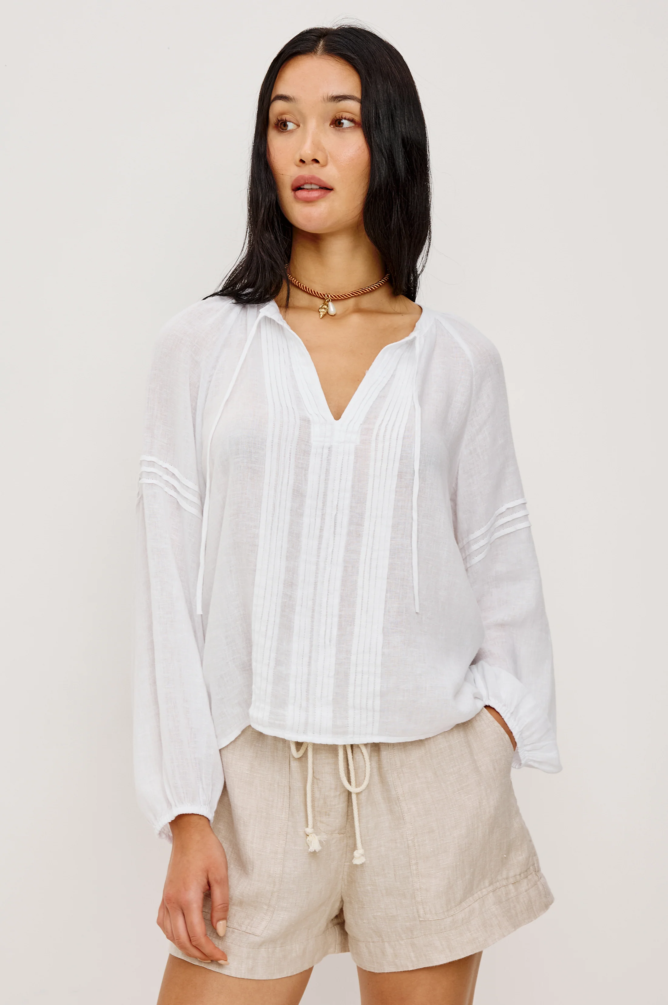NAPLES TOP - WHITE
