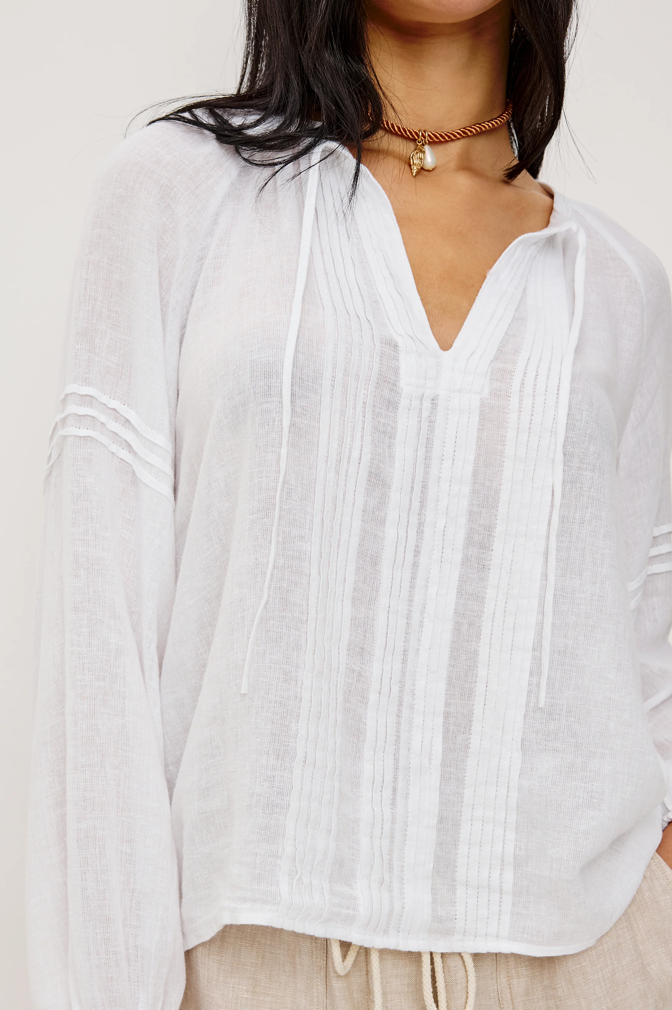 NAPLES TOP - WHITE - Image 2