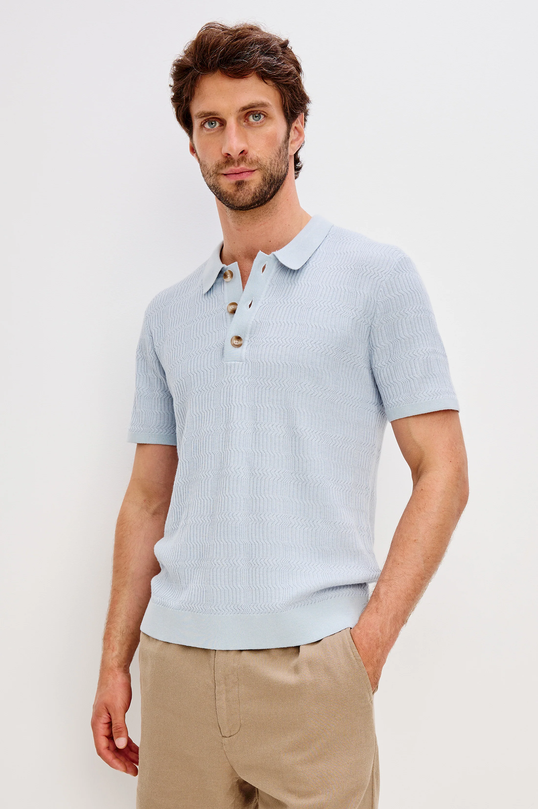 NATHAN POLO SHIRT - SKYWAY