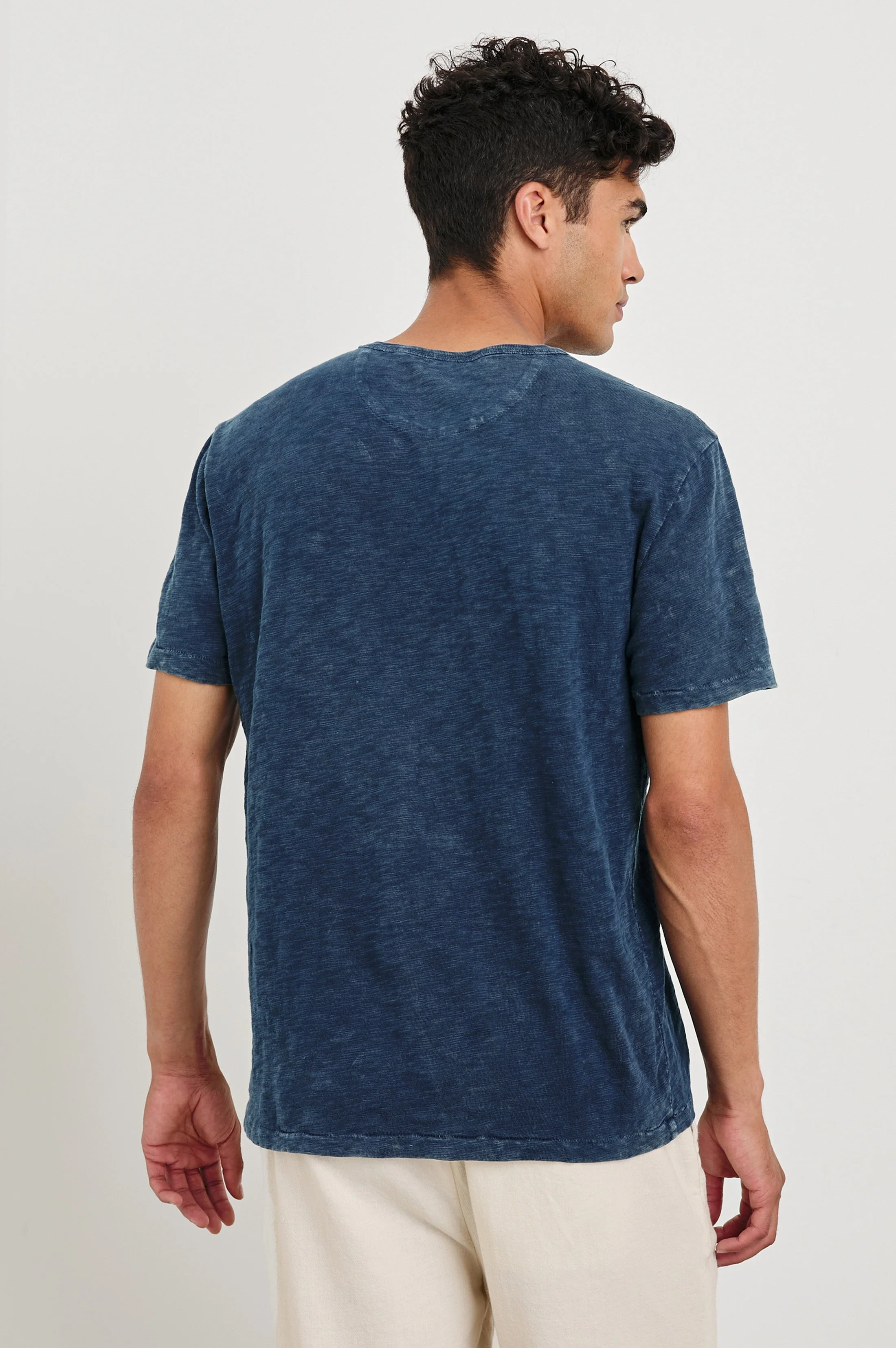 NEIL T-SHIRT - VINTAGE INDIGO - Image 4